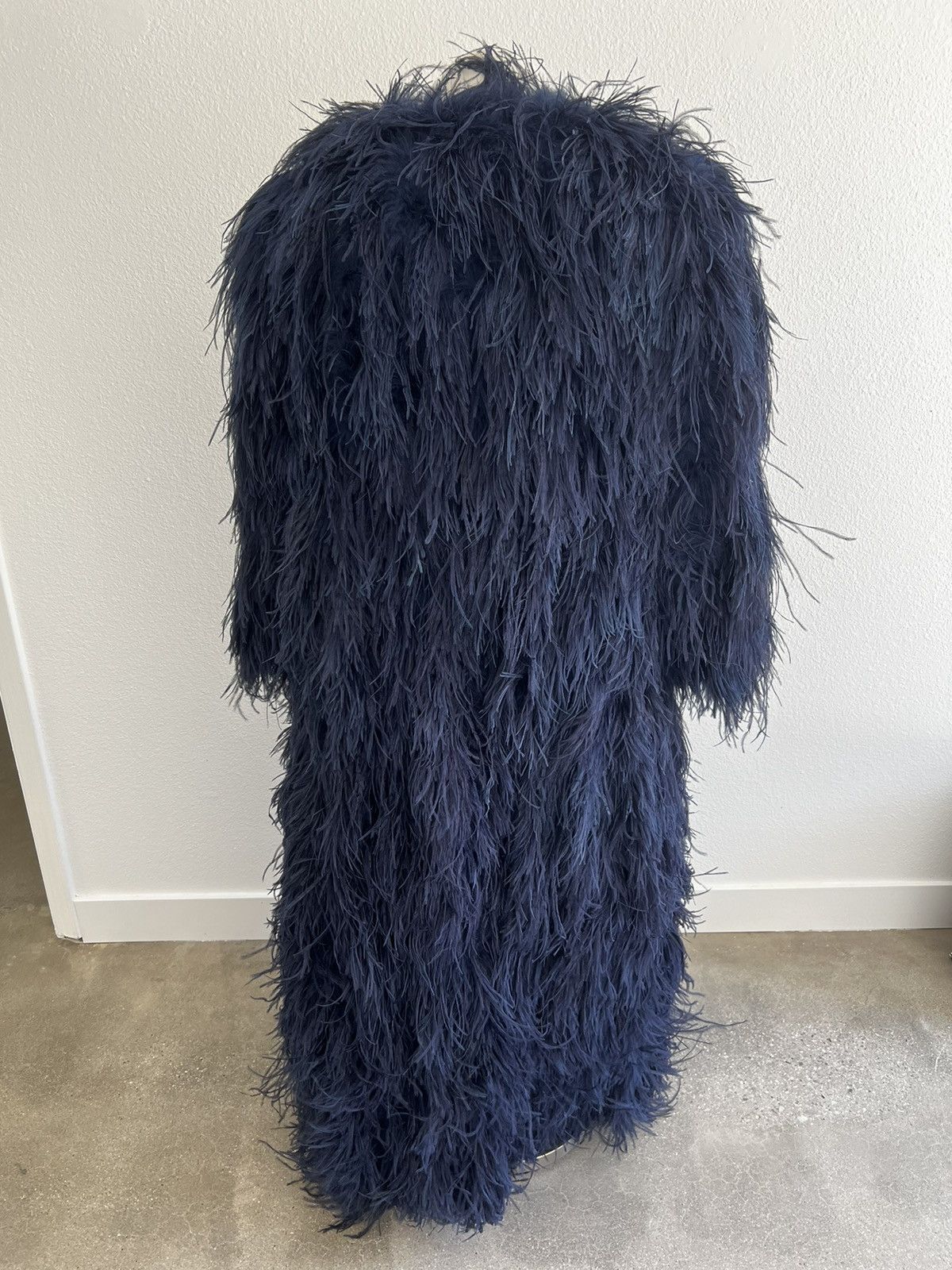 Vintage Marabou Floor Length Jacket Size US M / EU 48-50 / 2 - 8 Thumbnail