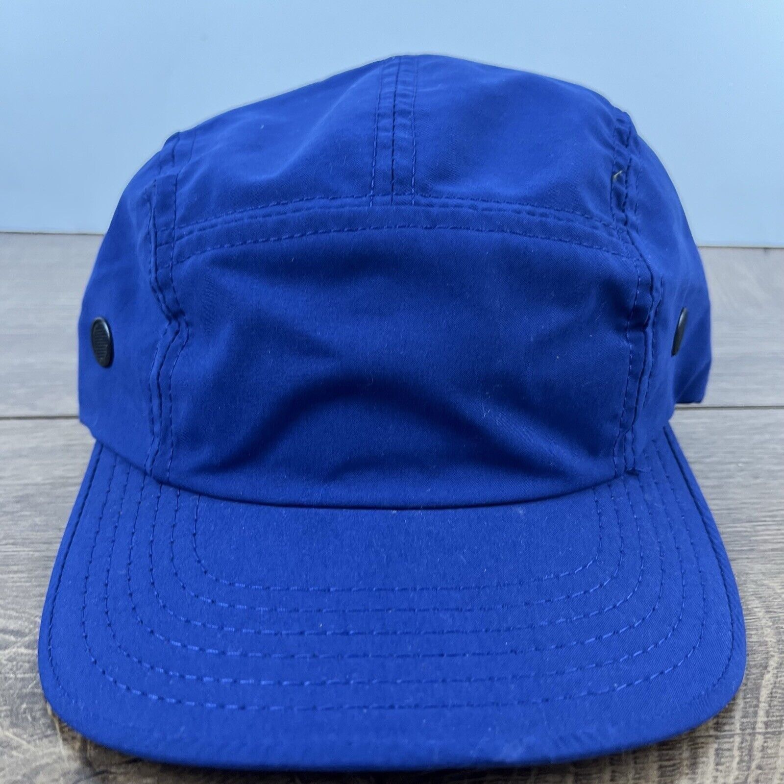 Other Blue Athletic Hat Running Hat Blue Adjustable Hat Blue Adult Size ONE SIZE - 5 Thumbnail