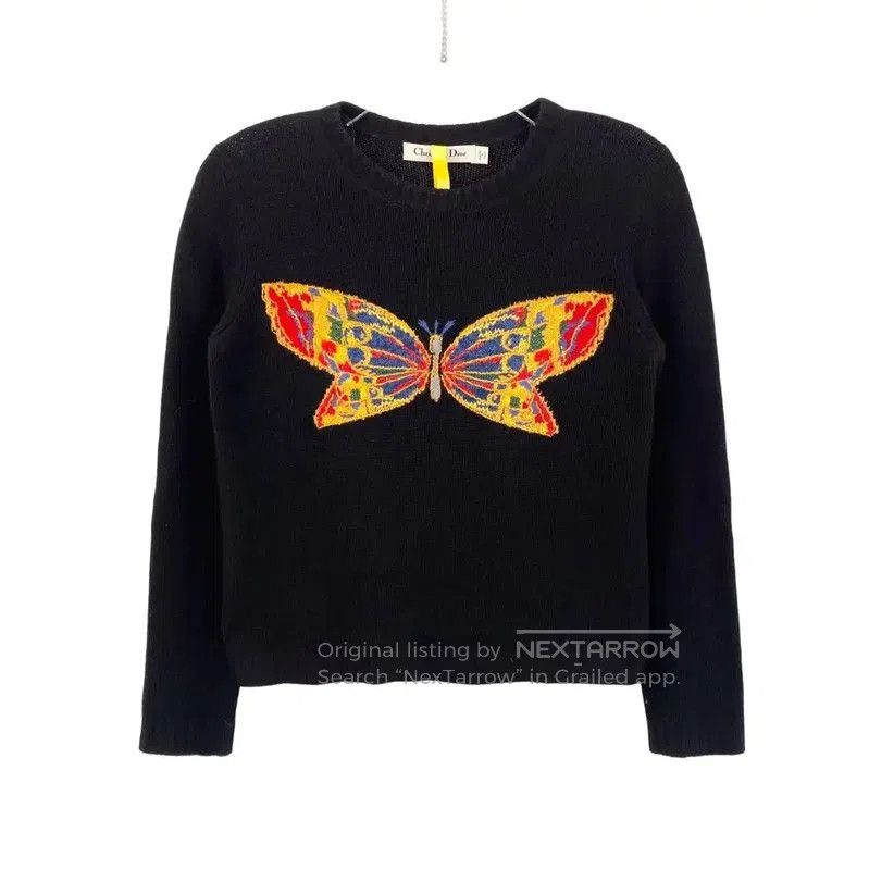Dior Dior Multicolor Cashmere Pullover Sweater . Size XXS / US 00 / IT 34 - 1 Thumbnail
