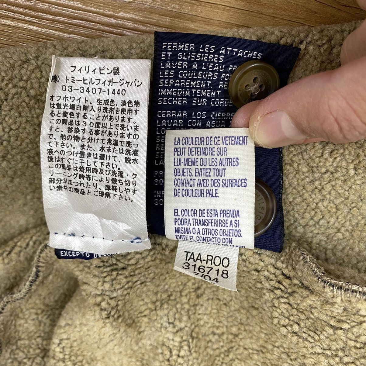 Tommy Hilfiger Vintage TOMMY HILFIGER Sherpa Inside Button Up Cream Casual Size US L / EU 52-54 / 3 - 9 Thumbnail