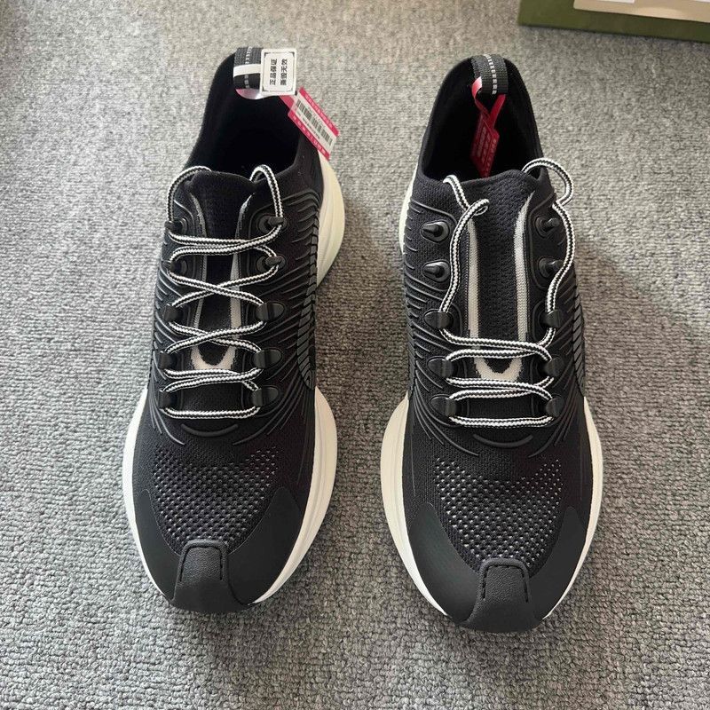 Other Gucci RUN Casual Sneakers in Black and White - Size US 12.5 / EU 45-46 - 2 Thumbnail