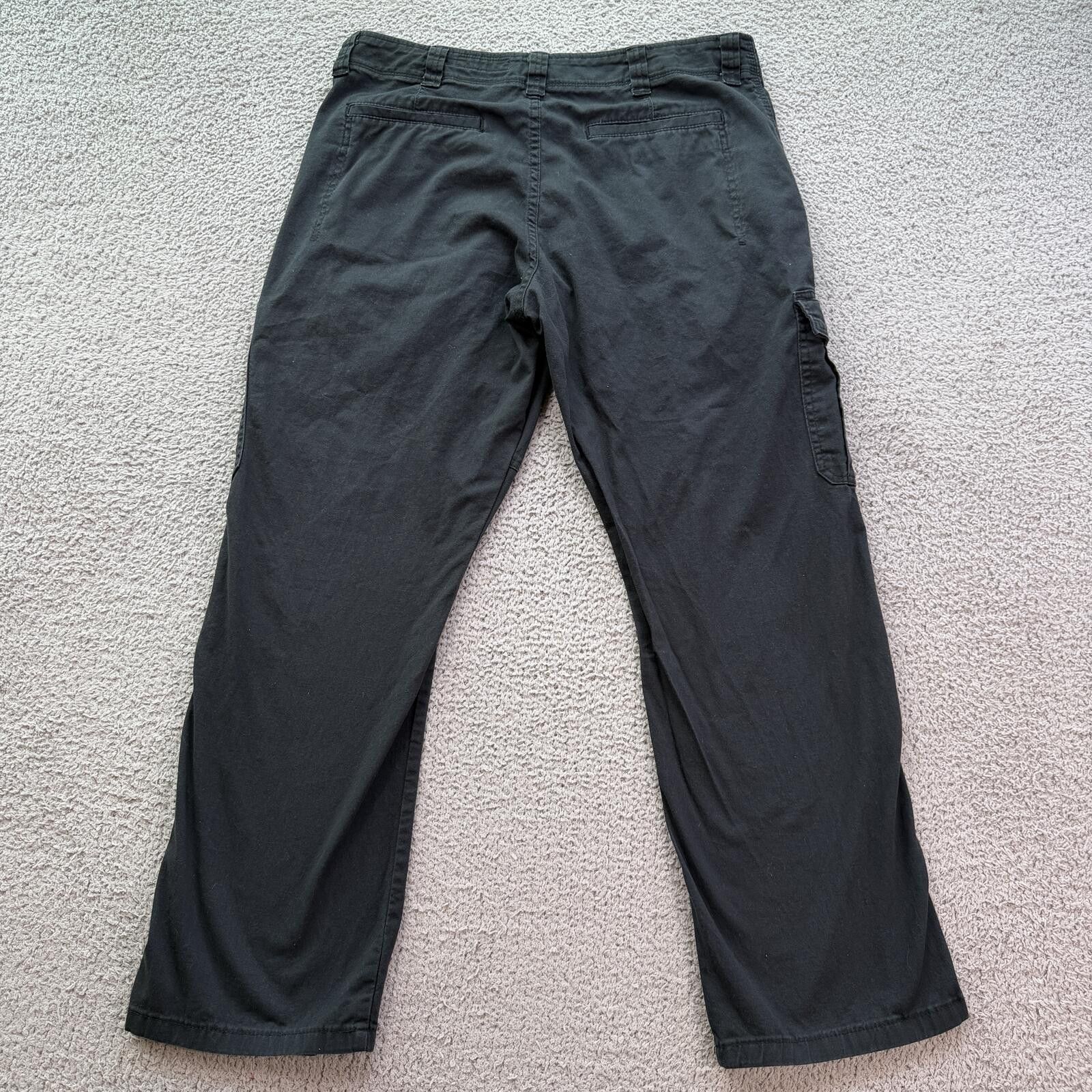 Wrangler Wrangler Relaxed Fit Black Cargo Pants Carpenter Pants 34x30 Size US 34 / EU 50 - 2 Thumbnail