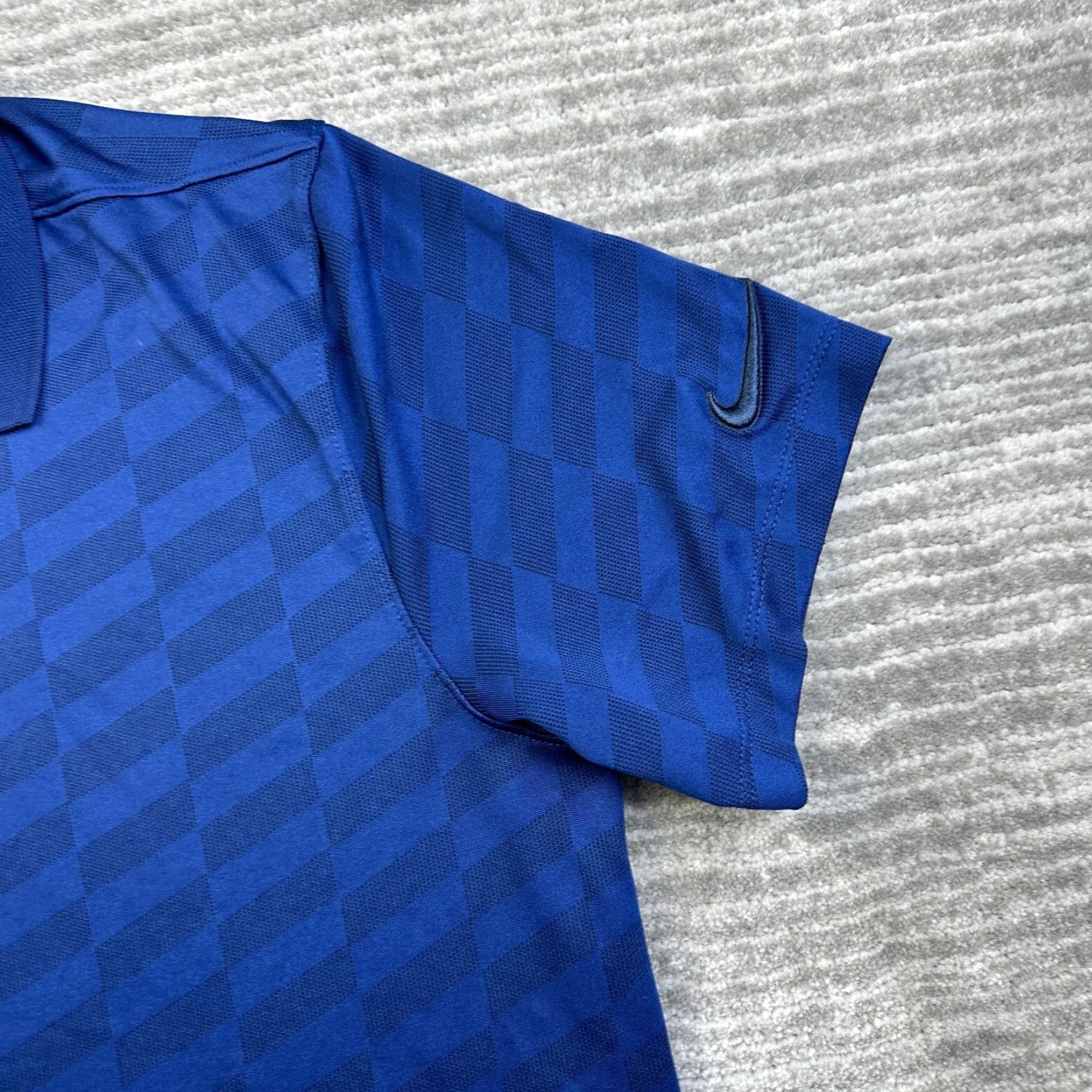 Nike Nike Polo Shirt Mens Medium Blue Vapor Dri Fit Golf Performance Polo Shirt Nike Dri-Fit Size US M / EU 48-50 / 2 - 5 Thumbnail