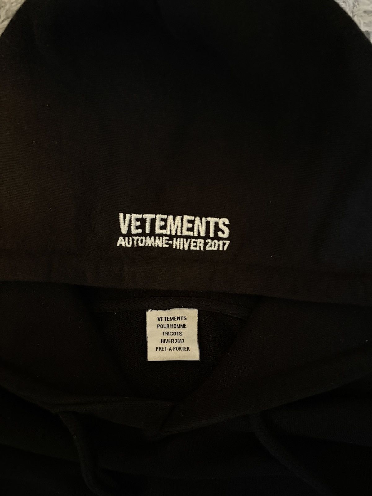 Vetements Total Fucking Darkness Oversized hoodie Size US S / EU 44-46 / 1 - 3 Thumbnail