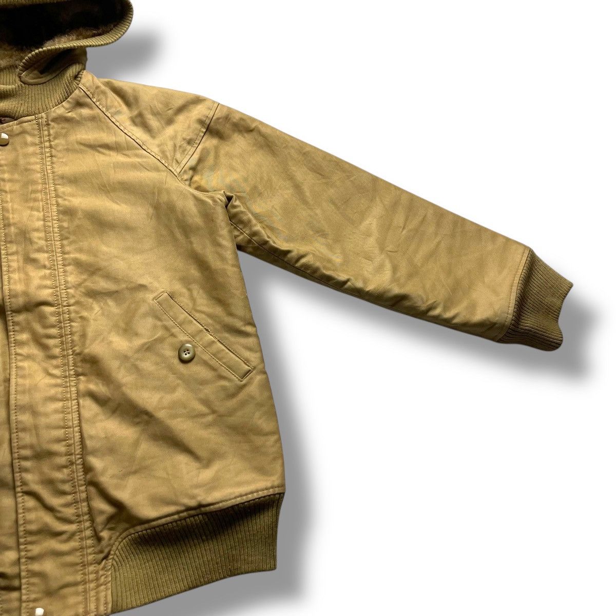 If Six Was Nine × Le Grande Bleu (L.G.B.) × Nicole Club 🇯🇵 NICOLE CLUB FOR MEN SHERPA BOMBER JACKET Size US M / EU 48-50 / 2 - 5 Thumbnail