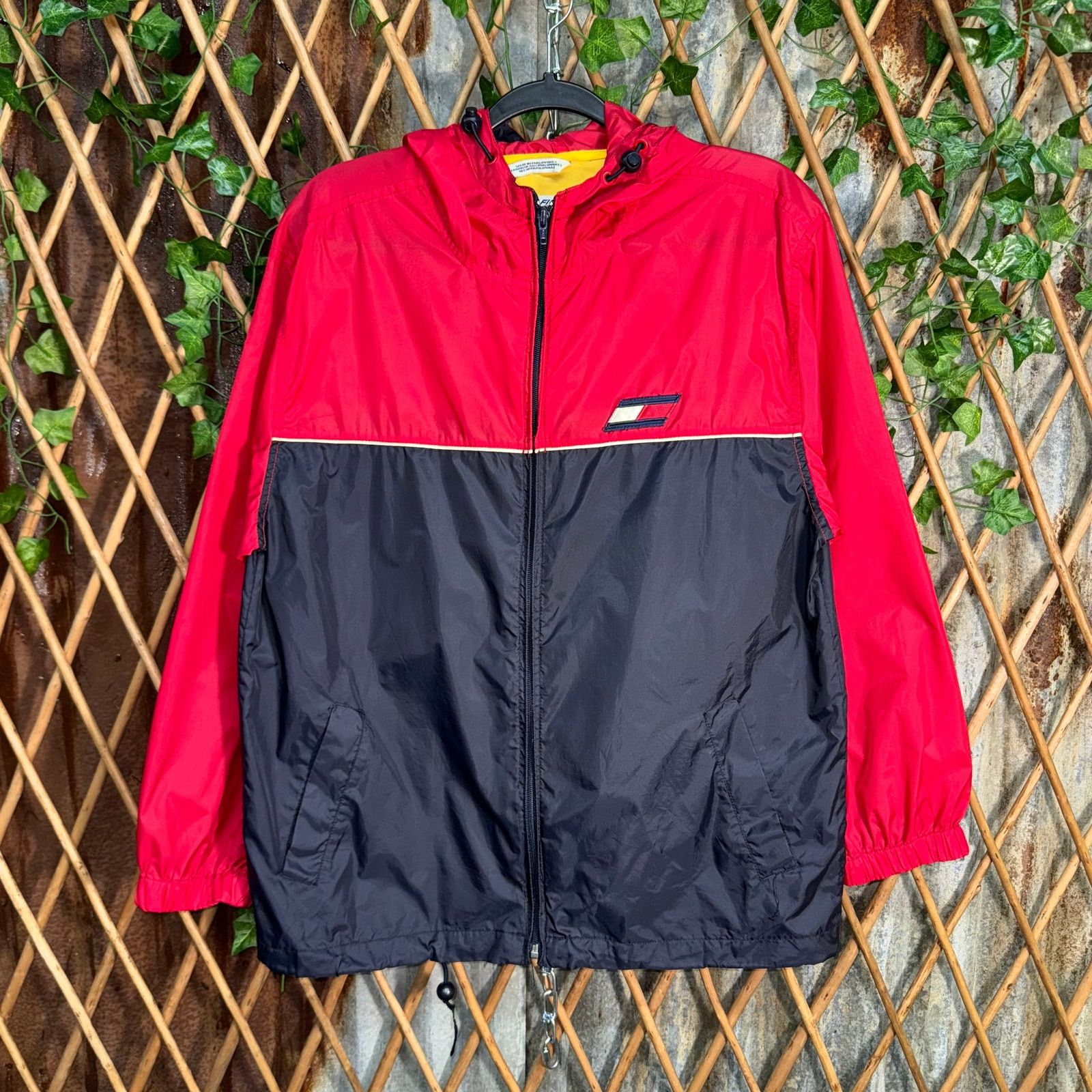Tommy Hilfiger Vintage Y2K Tommy Hilfiger athletics 2000s patch windbreaker Size US XL / EU 56 / 4 - 1 Thumbnail