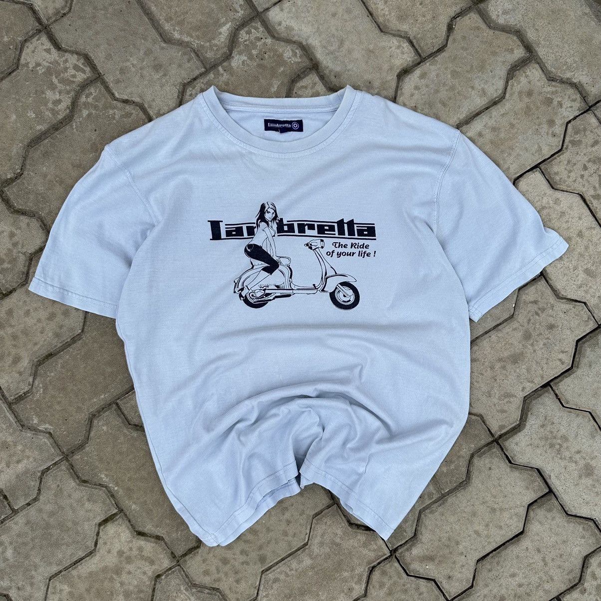 Lambretta × Vintage Vintage Lambretta T-shirts Logo 90s Y2K Moto Japanese Brand Size US L / EU 52-54 / 3 - 1 Thumbnail