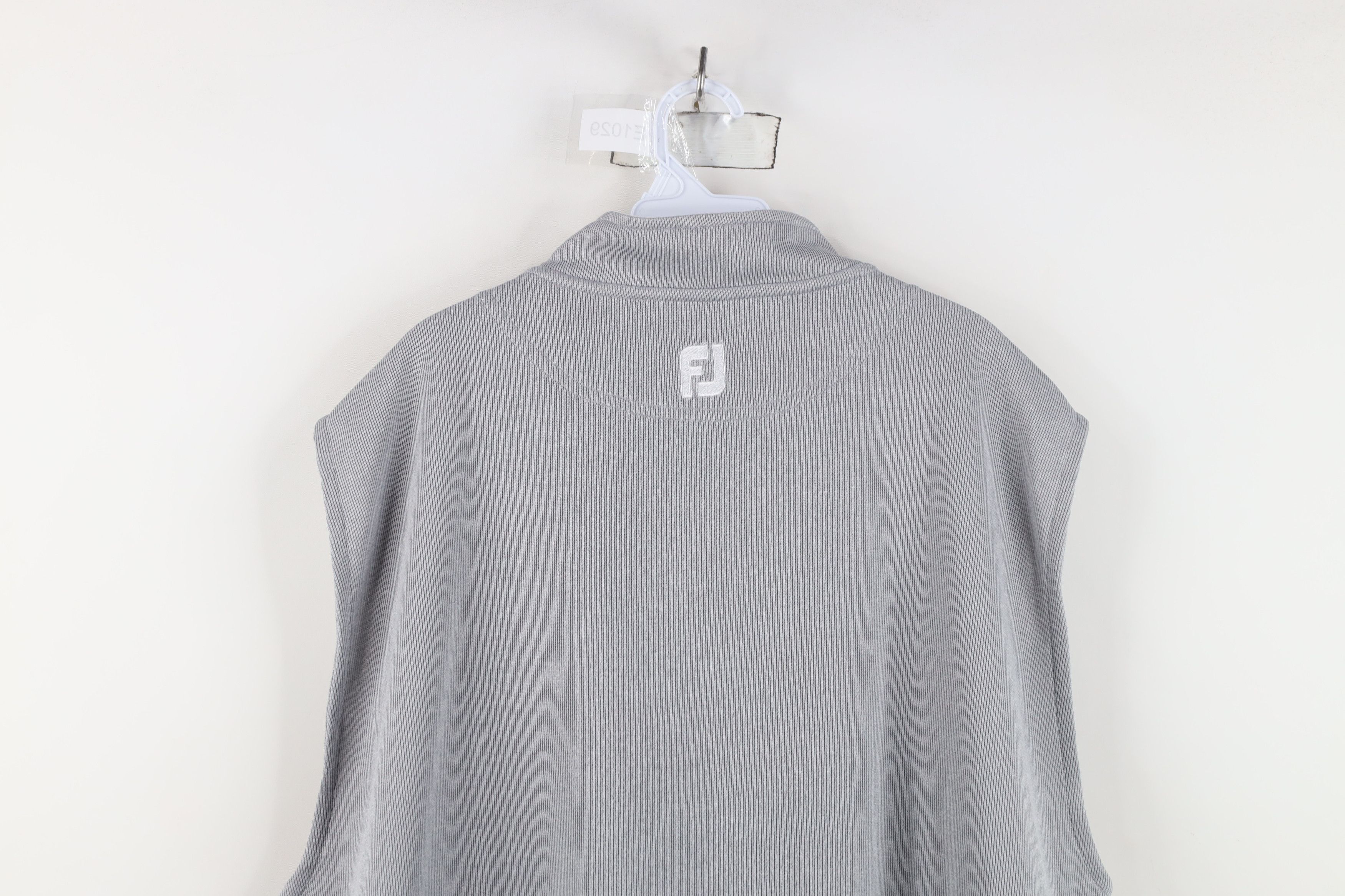 Footjoy FootJoy Logo Ribbed Knit Half Zip Golfing Golf Sweater Vest Size US XL / EU 56 / 4 - 13 Thumbnail