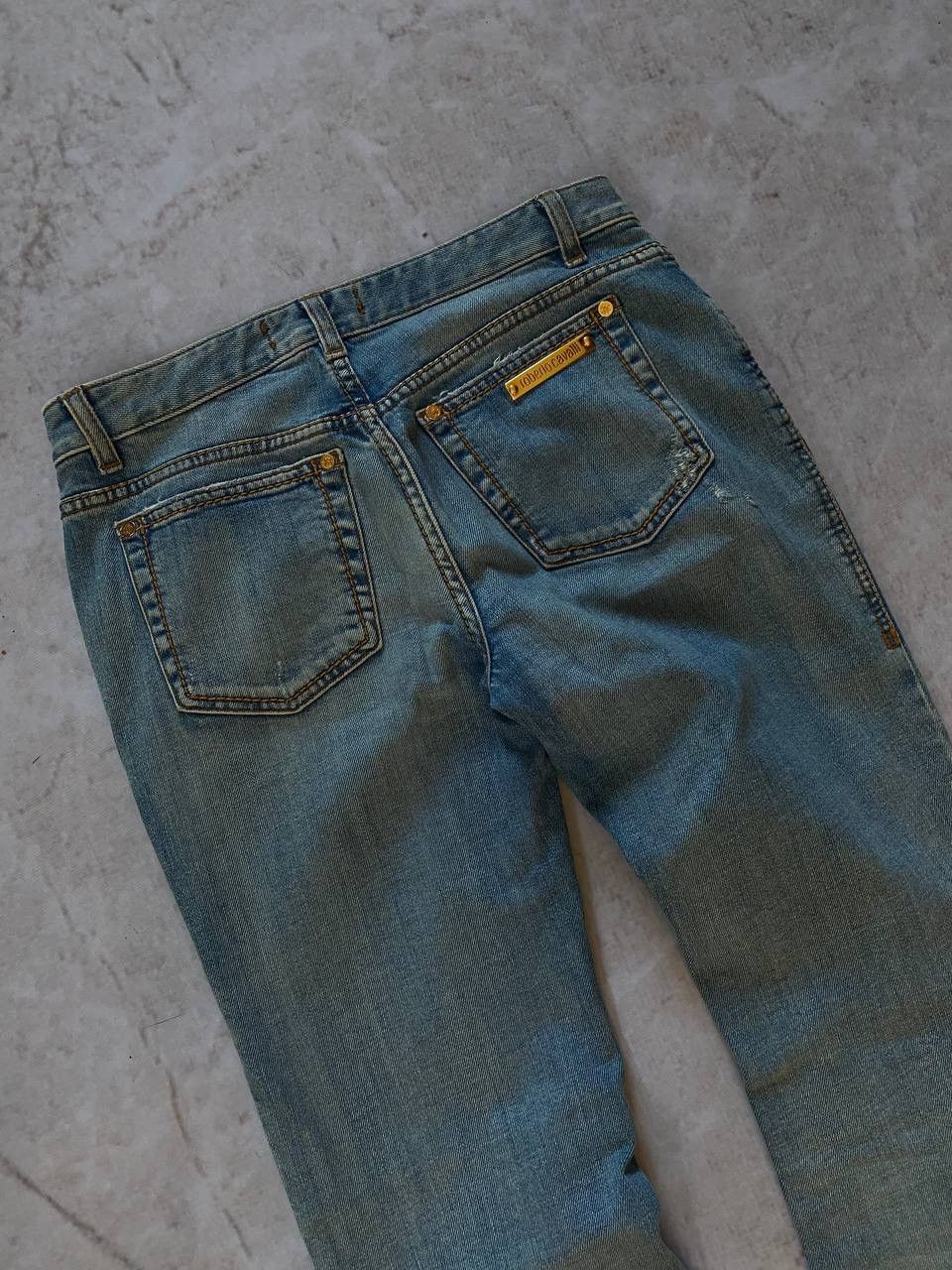 Roberto Cavalli × Vintage Vintage Roberto Cavalli Jeans Y2K Size 42" / US 20 - 5 Thumbnail