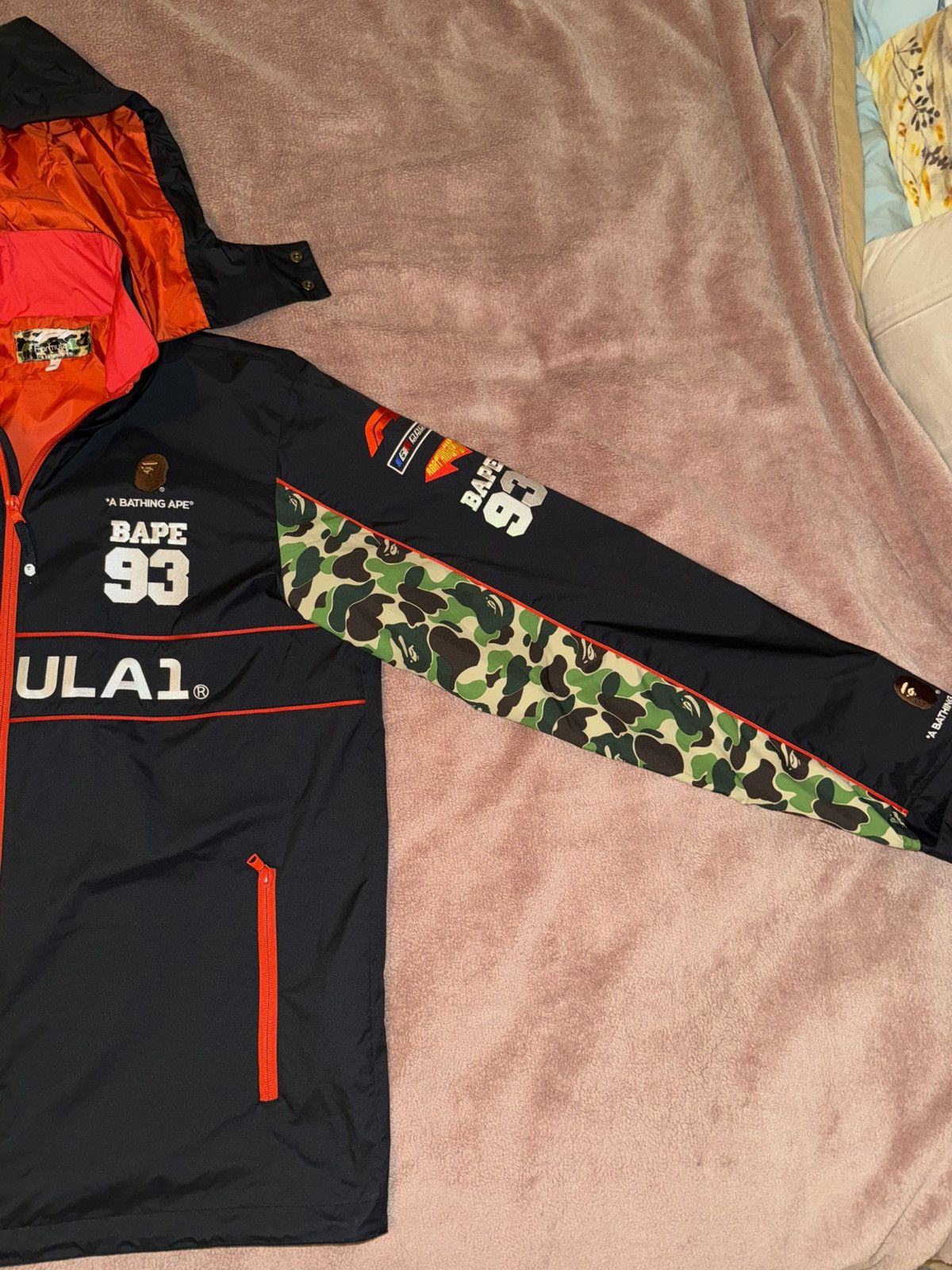 Bape BAPE x F1 1000 ABC Camo Racing Jacket Size US XXL / EU 58 / 5 - 3 Thumbnail