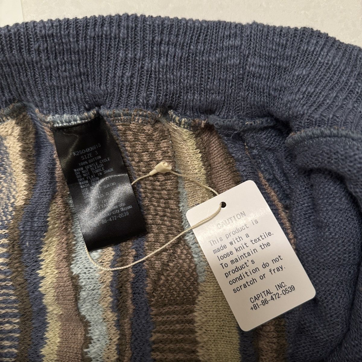 Kapital Kapital 7G Knit Gaudy Shorts Size US 33 - 10 Thumbnail