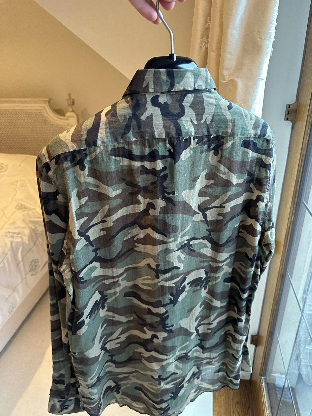 Saint Laurent Paris SS16 Saint Laurent camouflage camo shirt 😍 38 Size US M / EU 48-50 / 2 - 17 Thumbnail