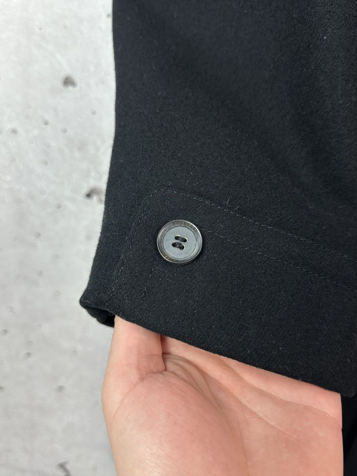 Burberry Prorsum Burberry Prorsum Wool Black Made in Italy Men’s Coat Size US M / EU 48-50 / 2 - 5 Thumbnail