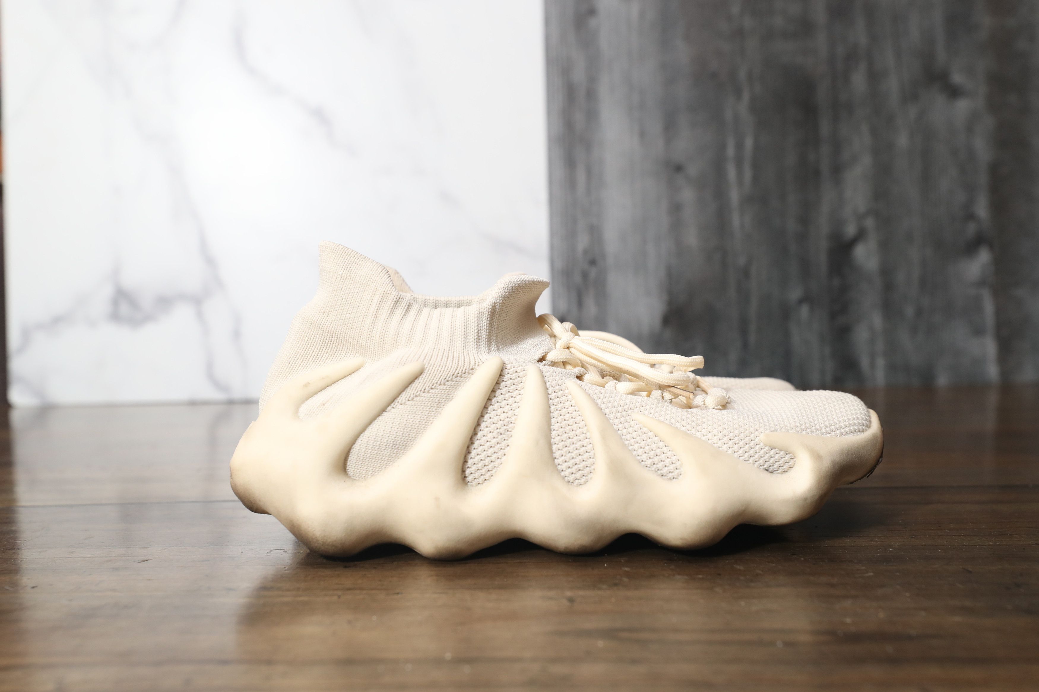 Yeezy Adidas Yeezy 450 Cloud White (43) Size US 10 / EU 43 - 5 Thumbnail