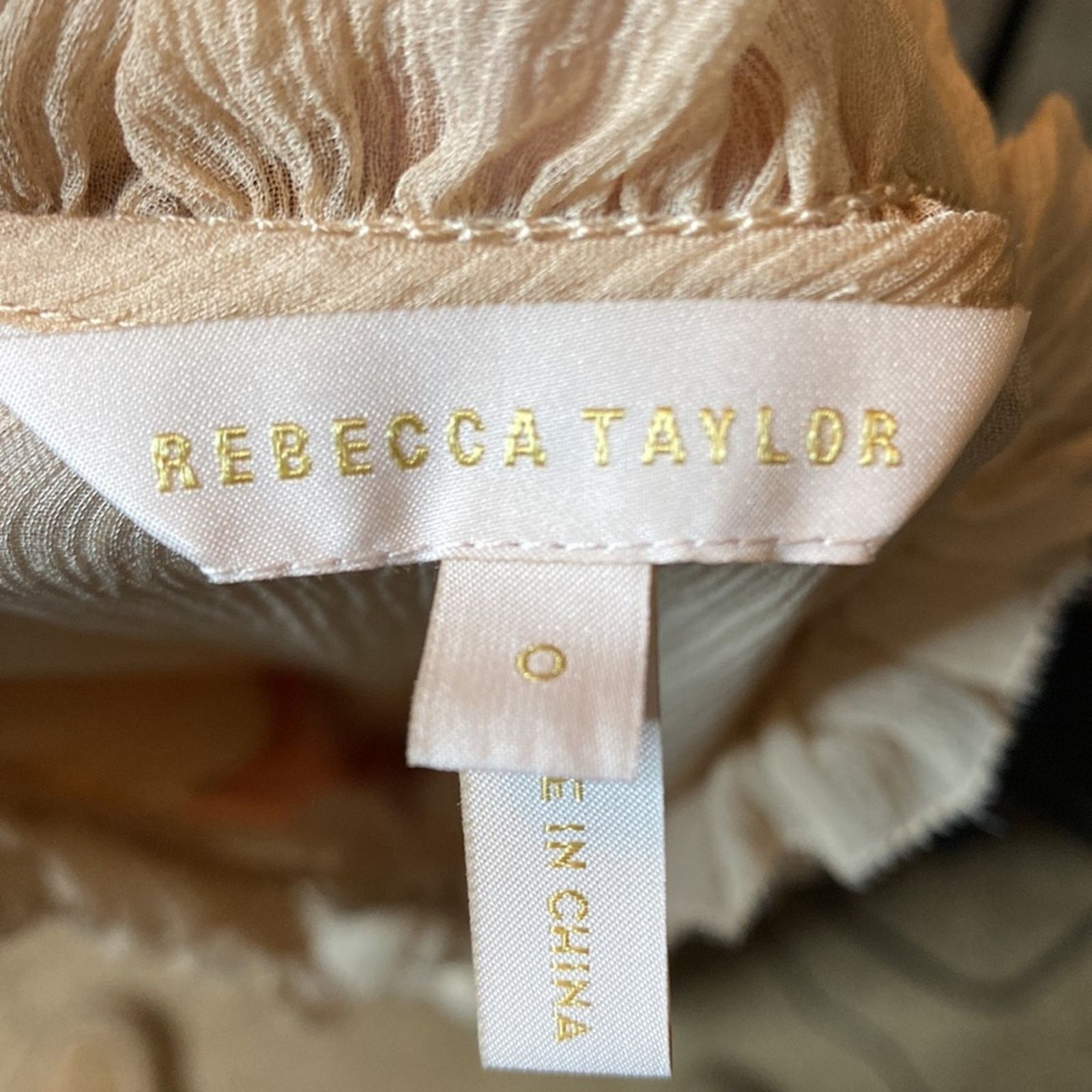 Rebecca Taylor Rebecca Taylor Silk Keyhole Mini Dress Blush pink Size 0 Size XS / US 0-2 / IT 36-38 - 10 Thumbnail