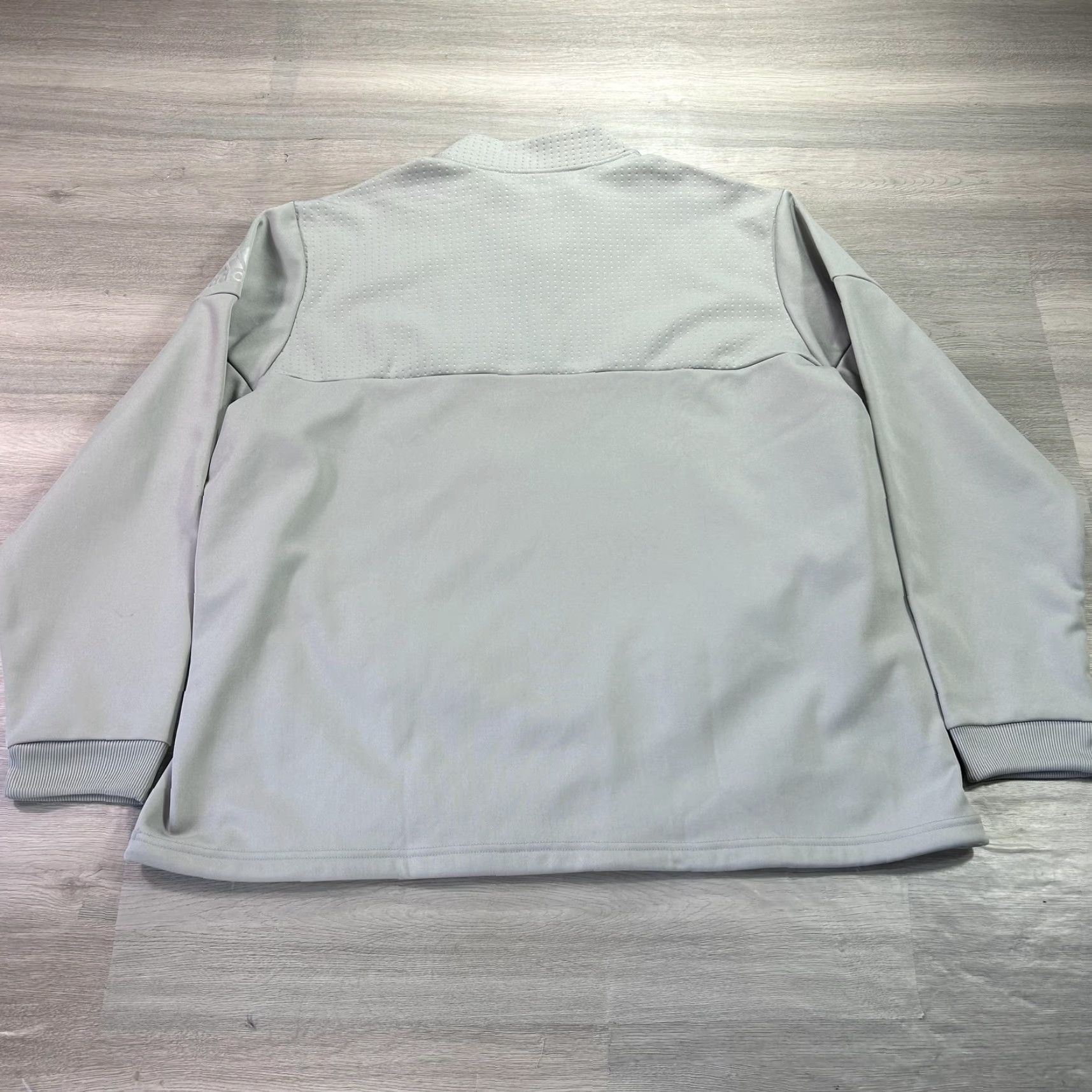 Adidas Adidas ClimaWarm Pullover Mens 2XL Gray Quarter Zip Golf Sweatshirt AE9863 Size US XXL / EU 58 / 5 - 2 Thumbnail