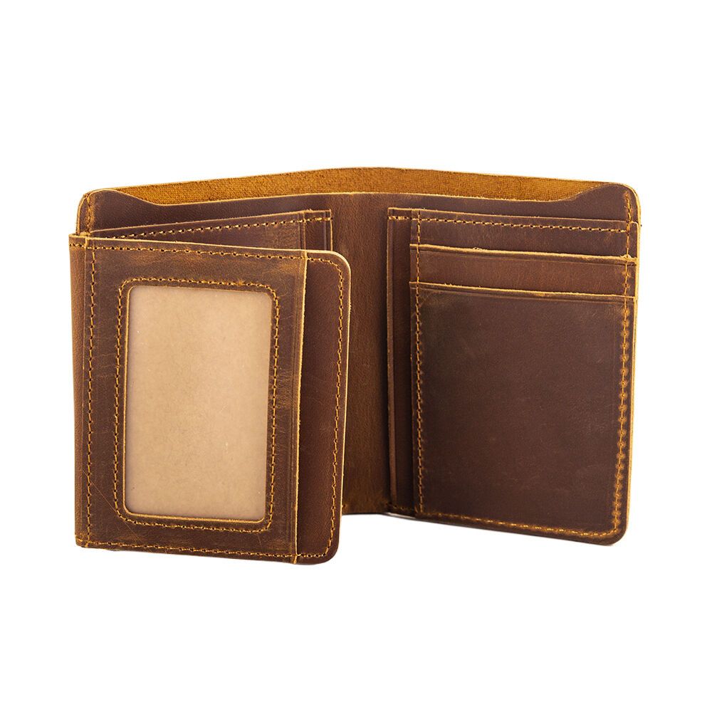 Japanese Brand × Leather Handmade Short Trifold Leather Wallet Size ONE SIZE - 2 Thumbnail