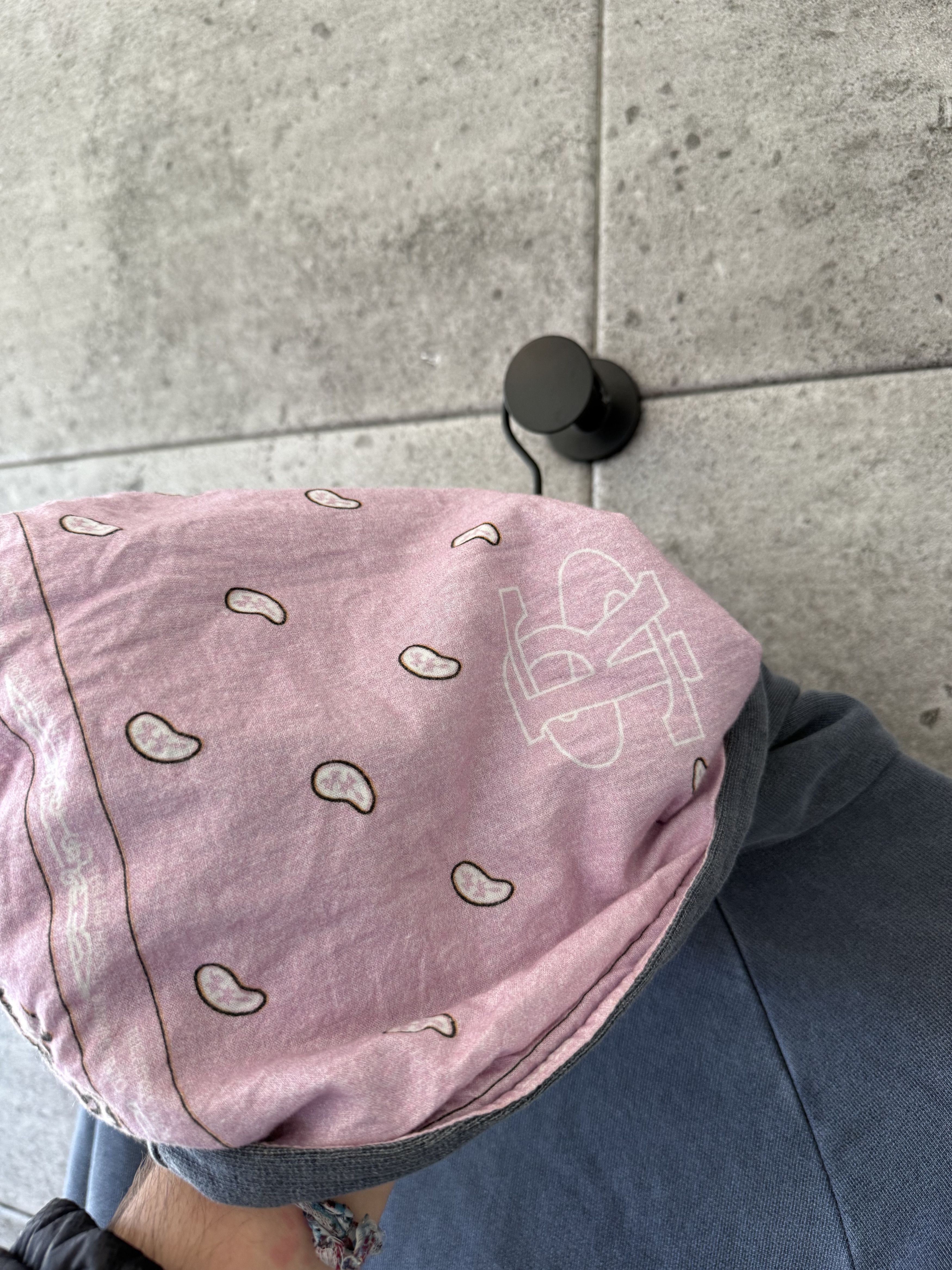 Raf Simons Raf Simons waves reverse bandana paisley hoodie AW04 Size US XL / EU 56 / 4 - 6 Thumbnail