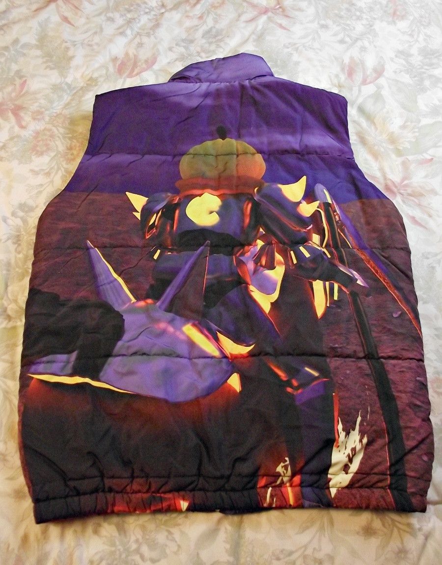 Ecosys LA Spirit Rider Halloween JOL Mens Puffer Vest Size US L / EU 52-54 / 3 - 6 Thumbnail