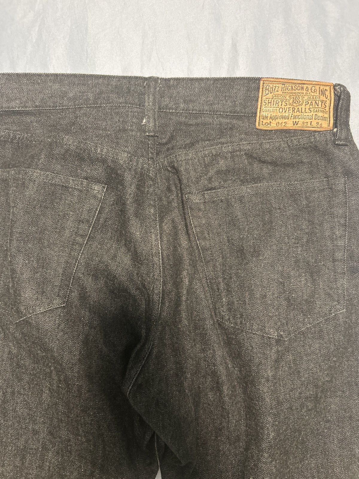 Buzz Rickson's Buzz Rickson William Gibson Collection selvedge denim jeans Size US 33 - 4 Thumbnail