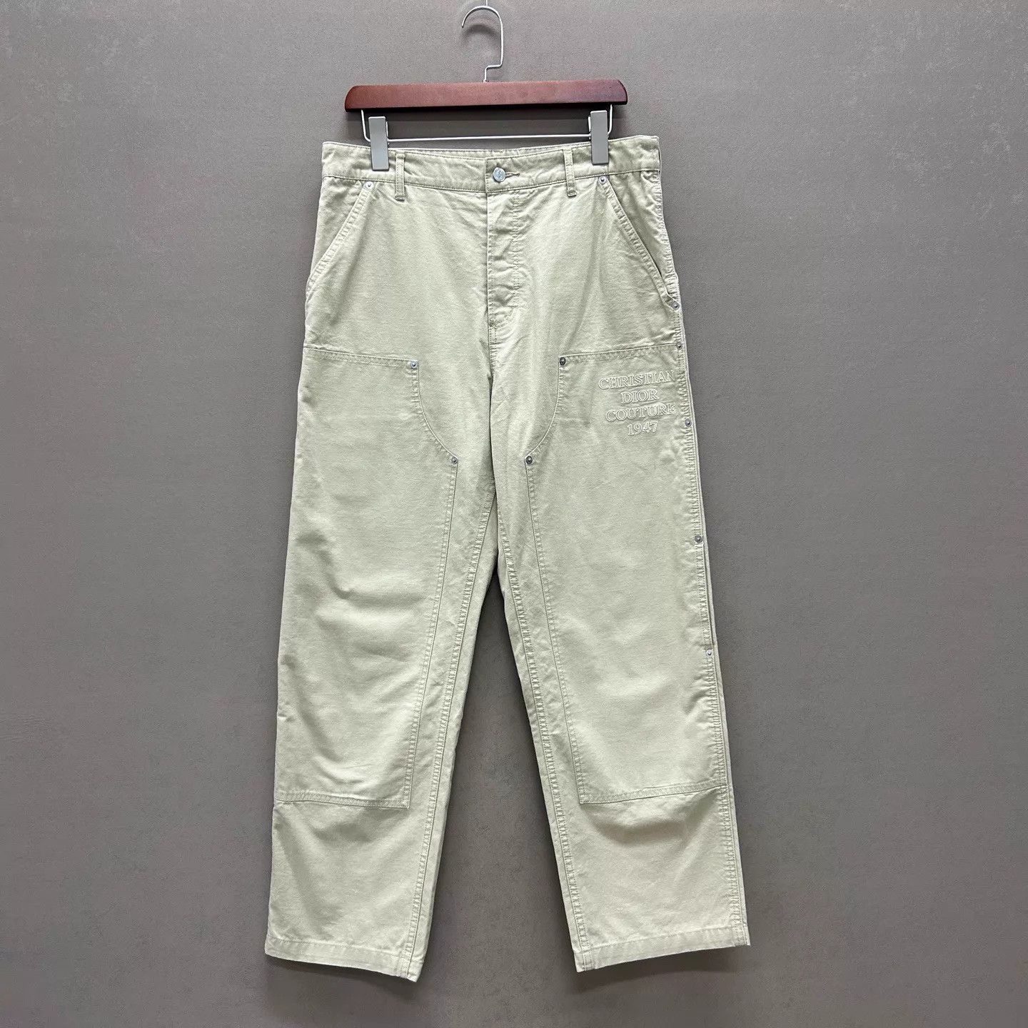 Dior DIOR 99 New Khaki Cargo Pants Size 50 Size US 34 / EU 50 - 1 Thumbnail