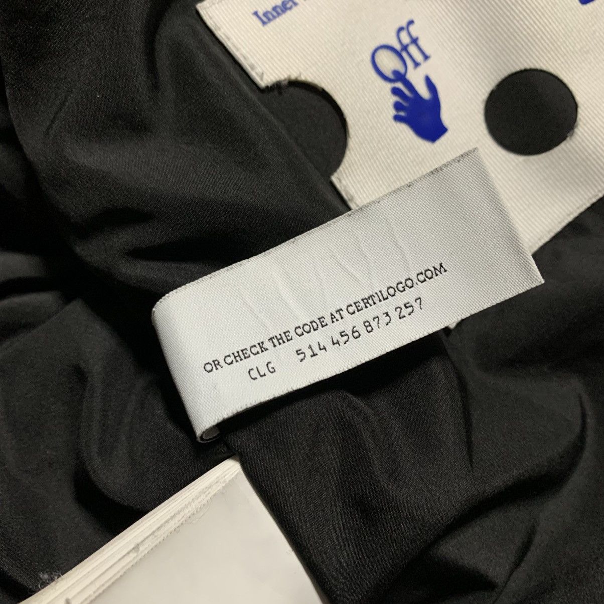 Off-White Off White Small Puffer Patch Logo Black Jacket Virgil Abloh Size US S / EU 44-46 / 1 - 11 Thumbnail