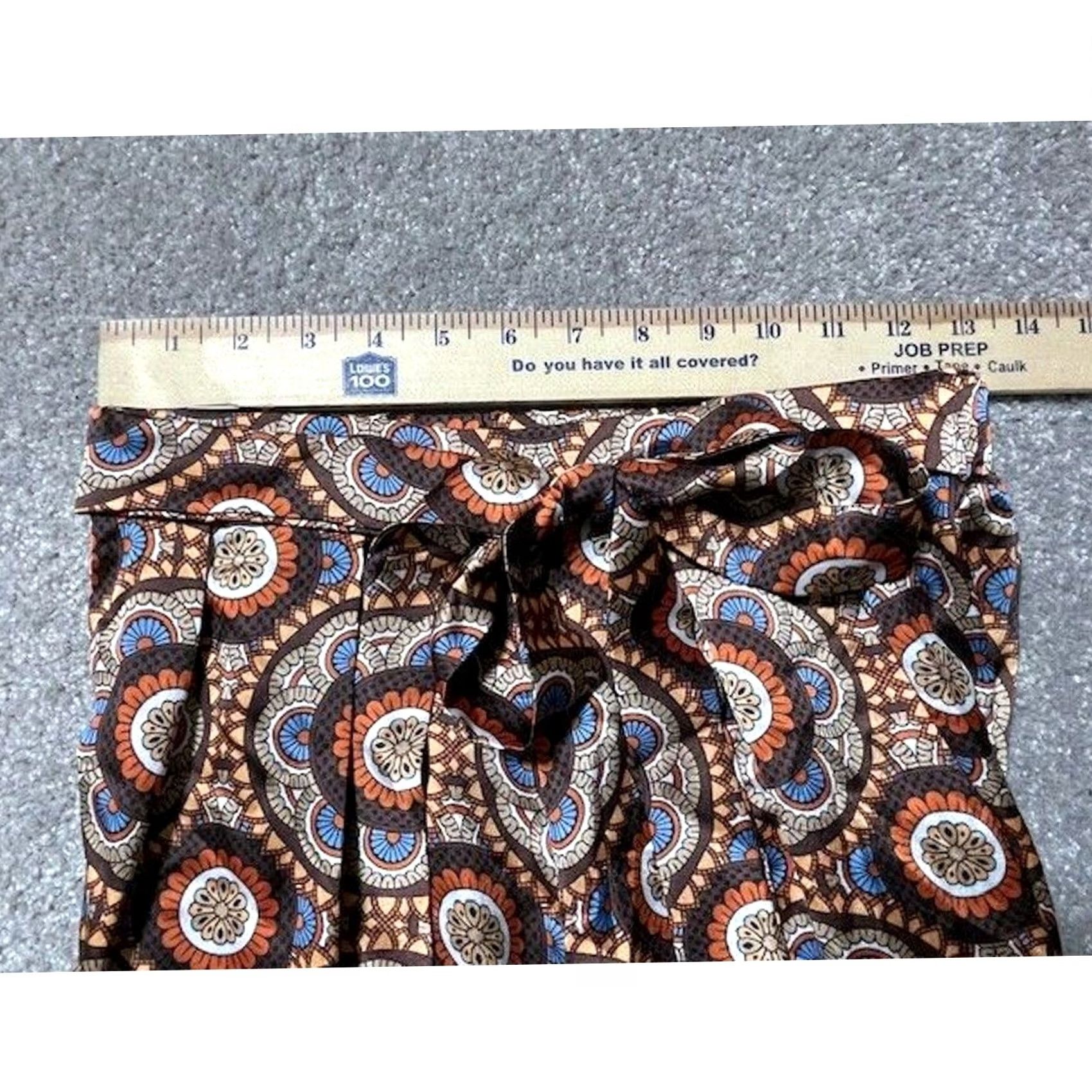 Cider Cider Palazzo Pants Small Hippie Festival Retro Mod 70s Granola Indie Folk Boho Shirt Pants Size 26" / US 2 / IT 38 - 3 Thumbnail