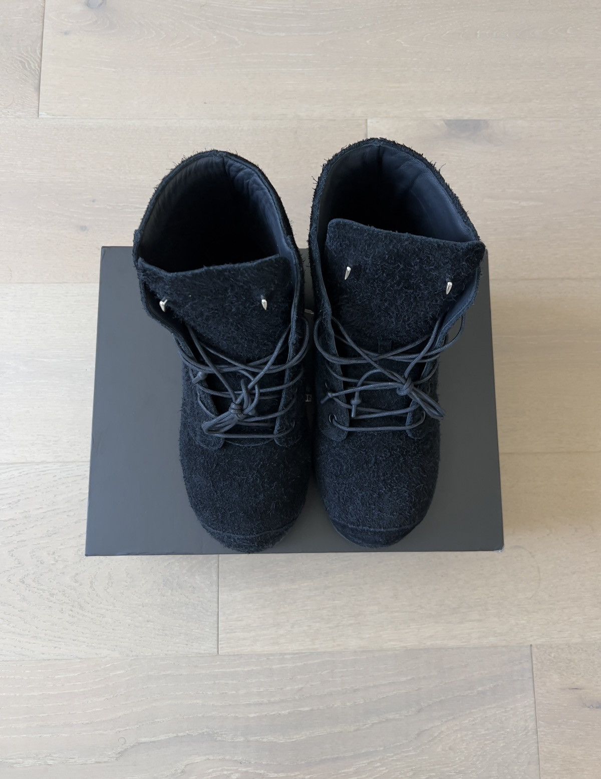 1199 Bazo 1199 x cannnone kiwi noir black boots Size US 13 / EU 46 - 4 Thumbnail