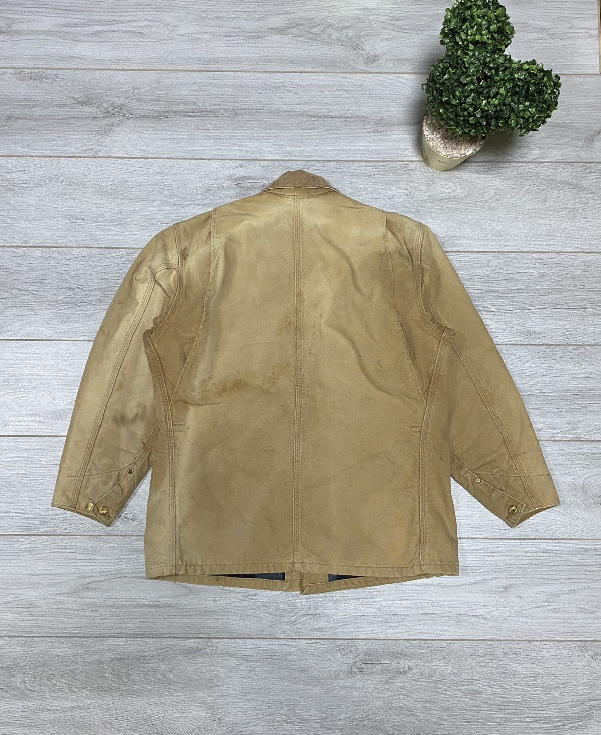 Carhartt Carhartt Chore coat Michigan detroit work canvas distressed Size US L / EU 52-54 / 3 - 17 Thumbnail