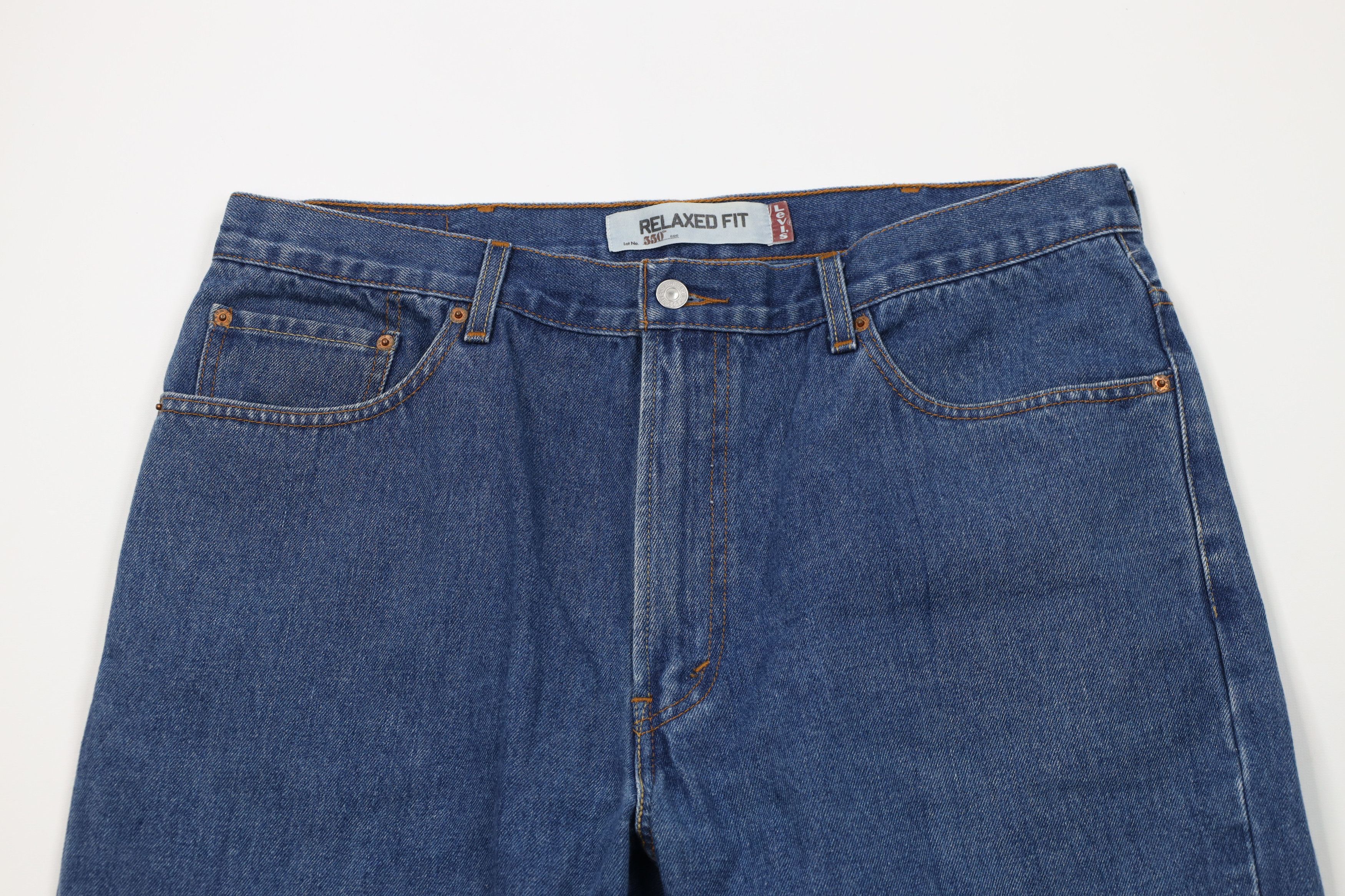 Levi's Vintage Y2K 2005 Levis 550 Fit Denim Jeans Blue Cotton Size US 38 / EU 54 - 2 Thumbnail
