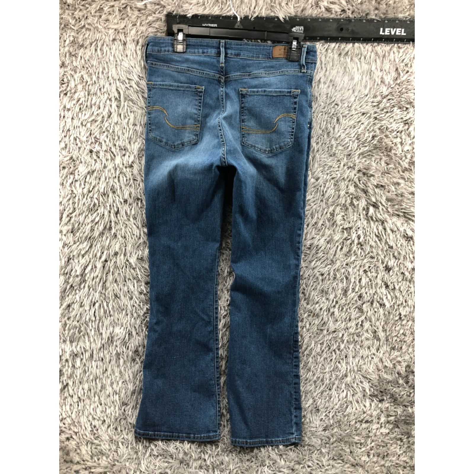 Levi's Levi's Jeans Bootcut Shaping 5-Pocket Blue Medium Wash 29in Inseam Womens Size 10 Regular Size 32" / US 10 / IT 46 - 5 Thumbnail