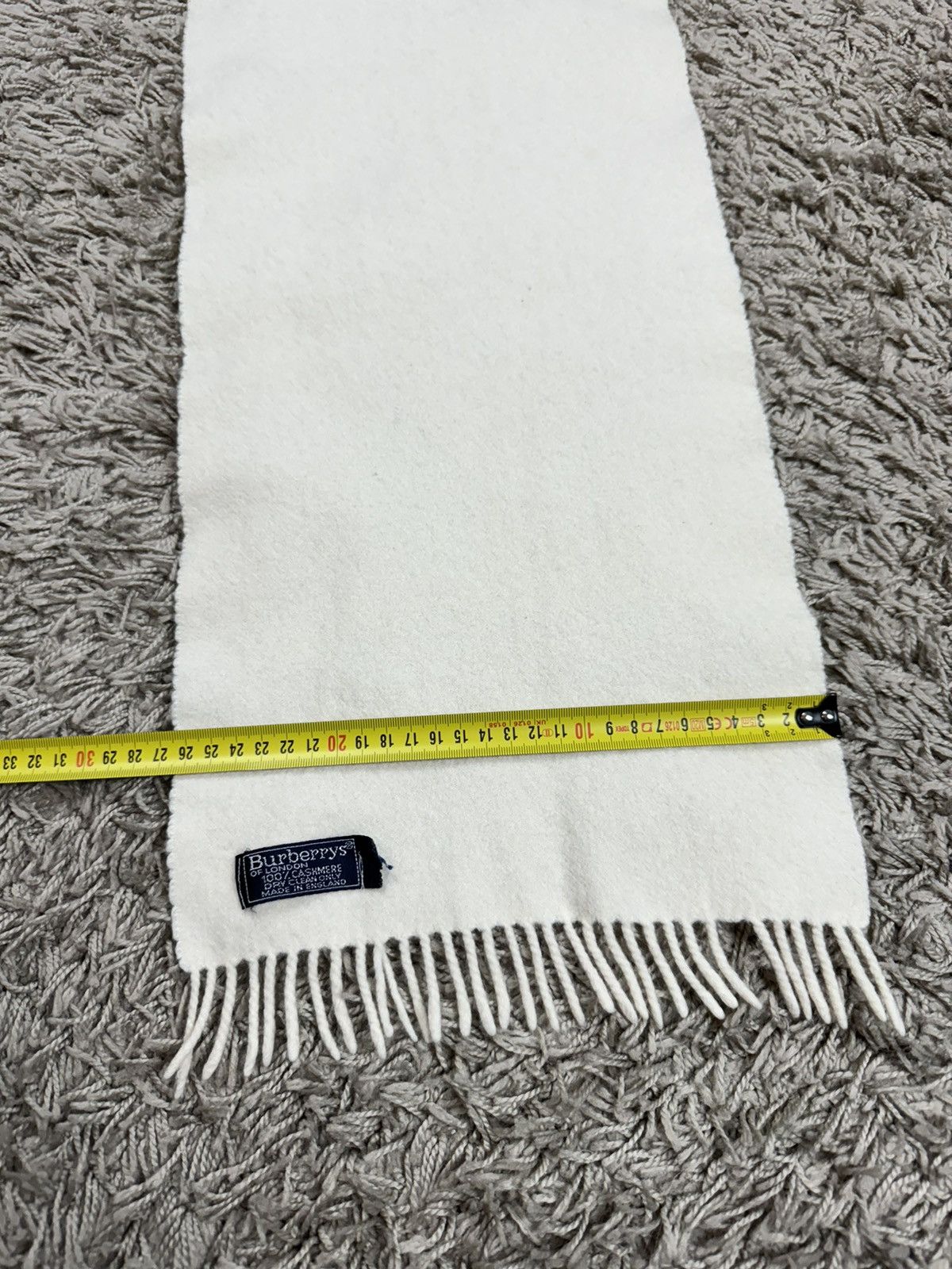 Burberry Vintage cashmere scarf Burberry’s 90s original luxury item Size ONE SIZE - 3 Thumbnail