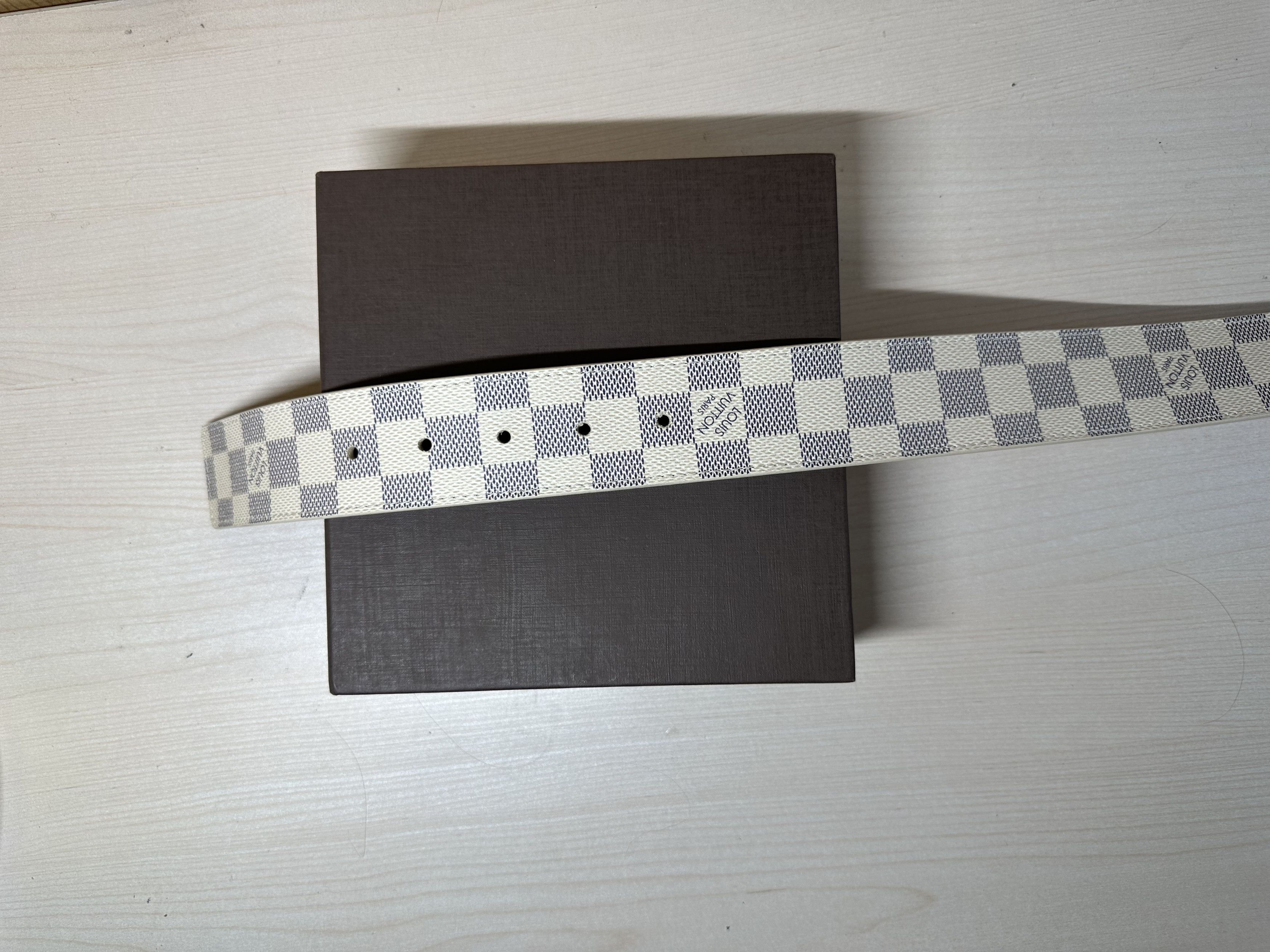 Louis Vuitton Louis Vuitton Belt White Size 28 - 11 Thumbnail
