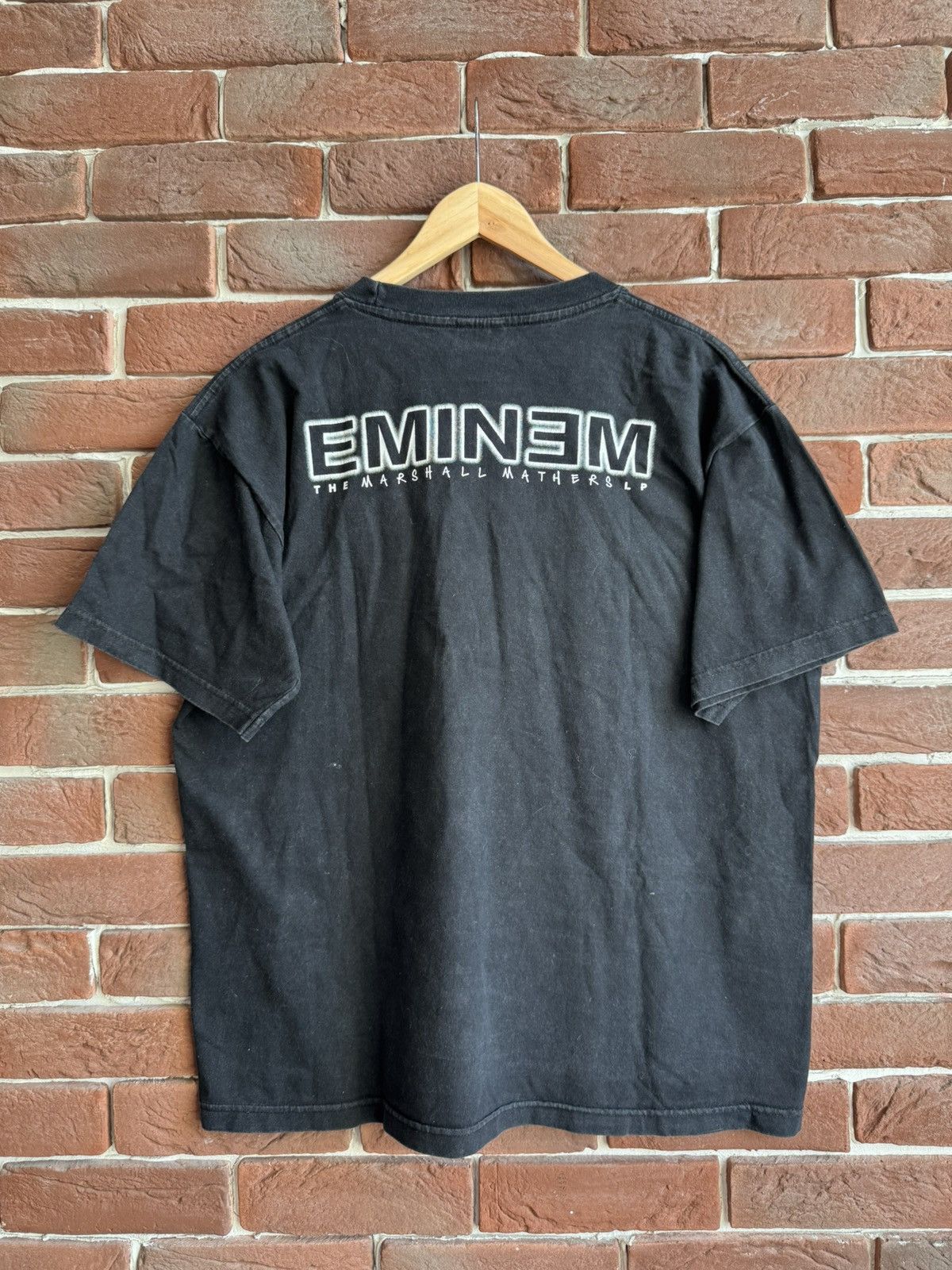 Eminem Rare Vintage Y2K Eminem Marshall Rap Band Tshirt 00s D12 Size US L / EU 52-54 / 3 - 2 Thumbnail