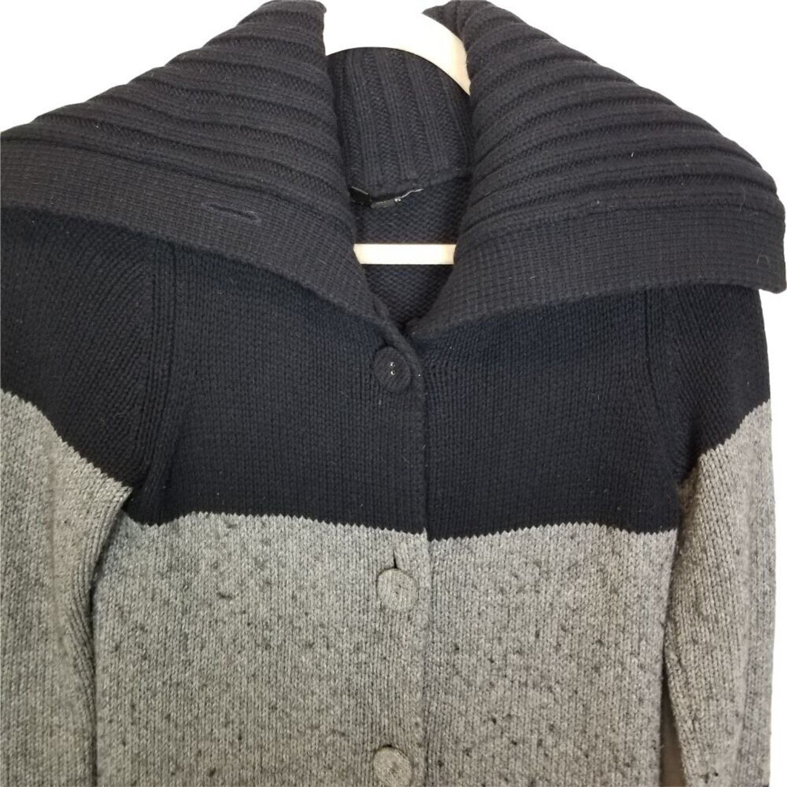 Theory Theory Womens Bobbie Wool Cashmere Cardigan Sweater Preppy S Size S / US 4 / IT 40 - 2 Thumbnail