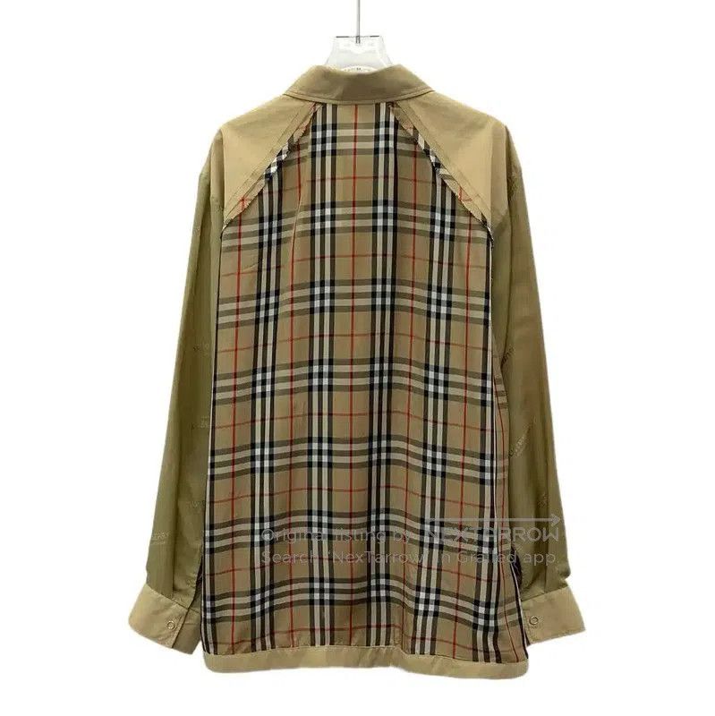 Burberry Burberry Brown Polyester Women's Jacket. Size L / US 10 / IT 46 - 2 Thumbnail