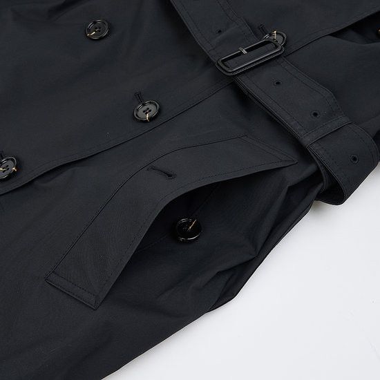 Burberry o1w1db10426 Trench Coat in Black Size XXL / US 16-18 / IT 52-54 - 6 Thumbnail