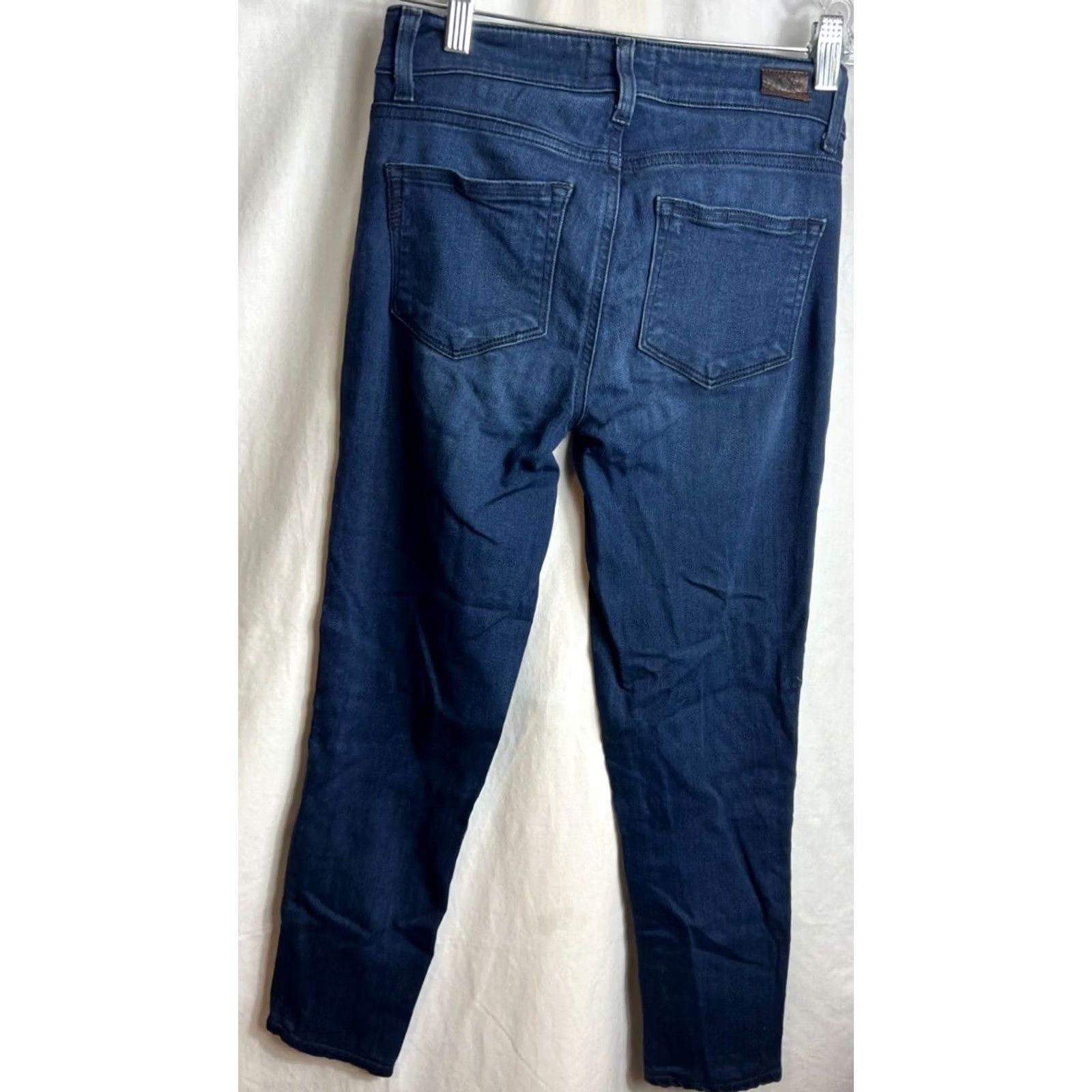Paige Paige Verdugo Jeans Women Dark Wash Blue Size 26 Skinny Crop 5-Pocket Denim Pants Size 26" / US 2 / IT 38 - 2 Thumbnail