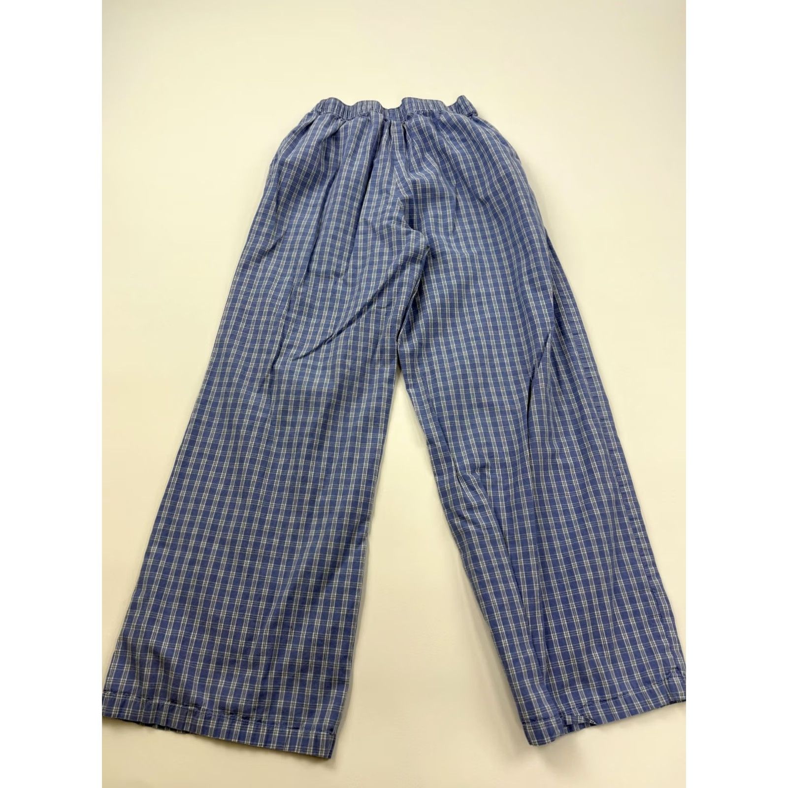Bdg BDG Pajama Pants Mens XS Blue Gingham Cotton Lightweight Lounge Sleepwear Size US 27 - 5 Thumbnail