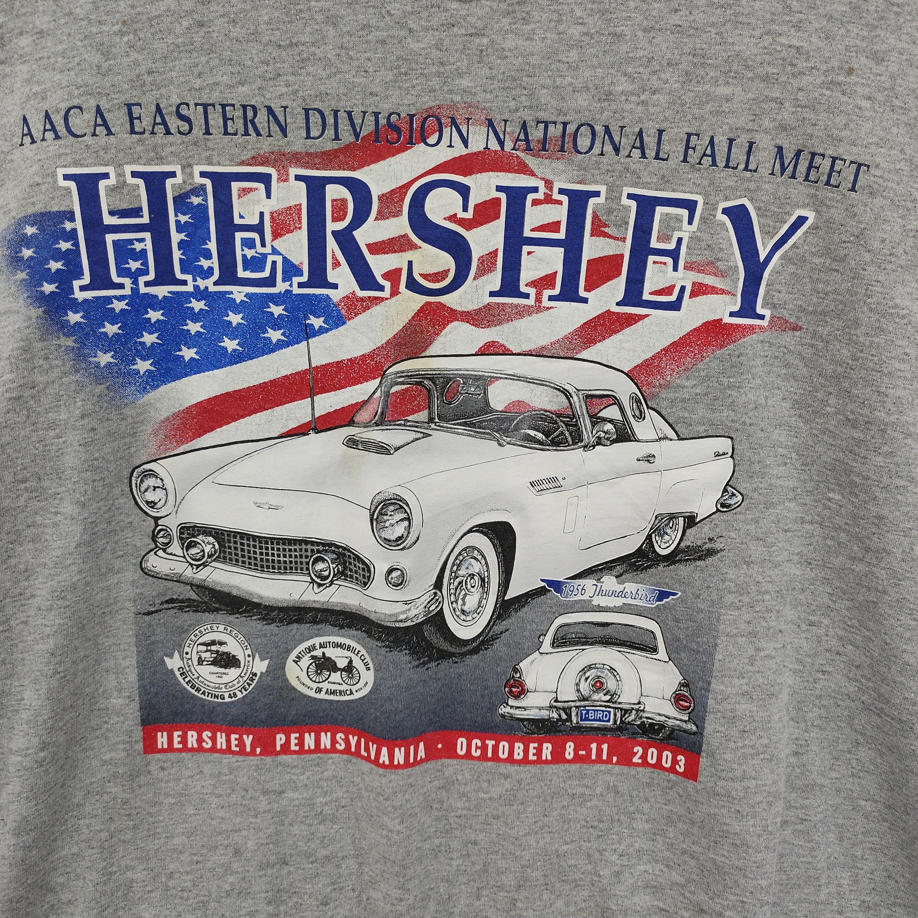 Hanes × Vintage Thunderbird Classic Car Tee Vintage Hershey Car Show 2003 Size US XL / EU 56 / 4 - 6 Thumbnail