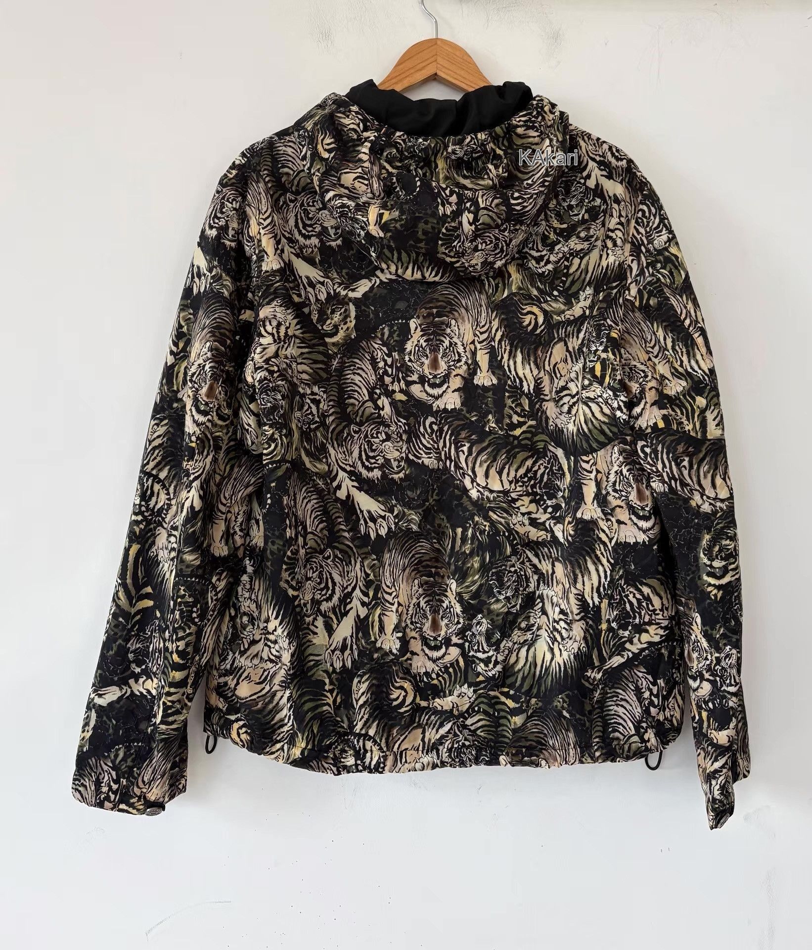 Roberto Cavalli Multi Print Hooded Light Jacket Size US M / EU 48-50 / 2 - 2 Thumbnail