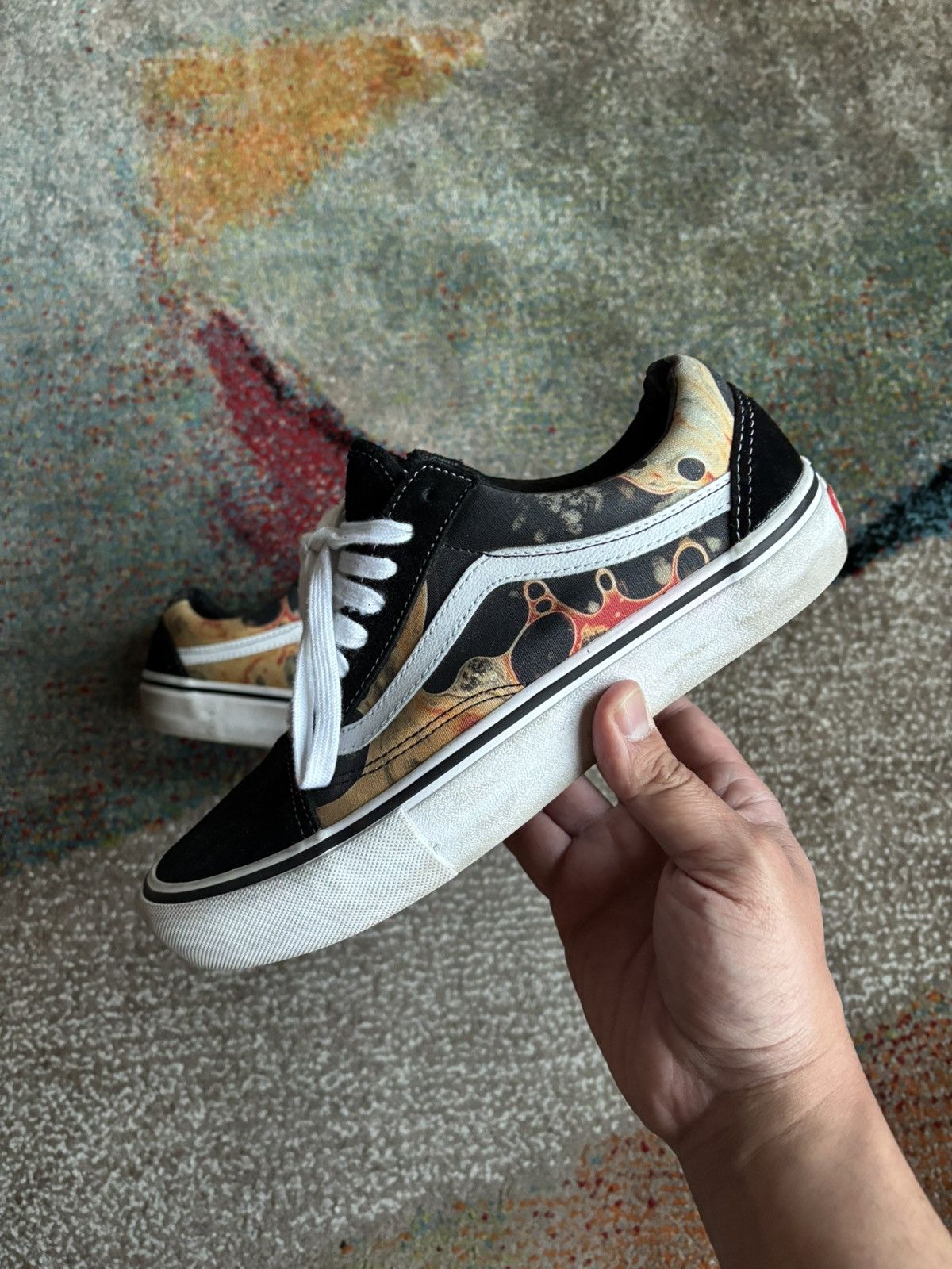 Supreme × Vans Vans Supreme Old Skool 'Blood and Semen' Andres