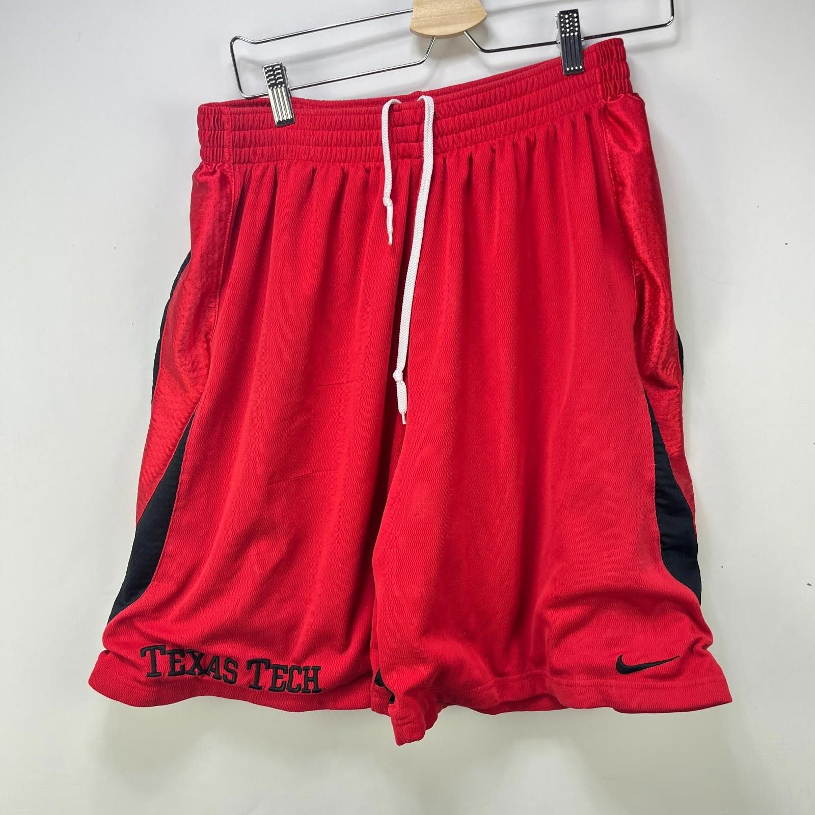 Nike Vintage Nike Texas Tech Red Raiders Basketball Shorts Large Size ONE SIZE - 1 Thumbnail
