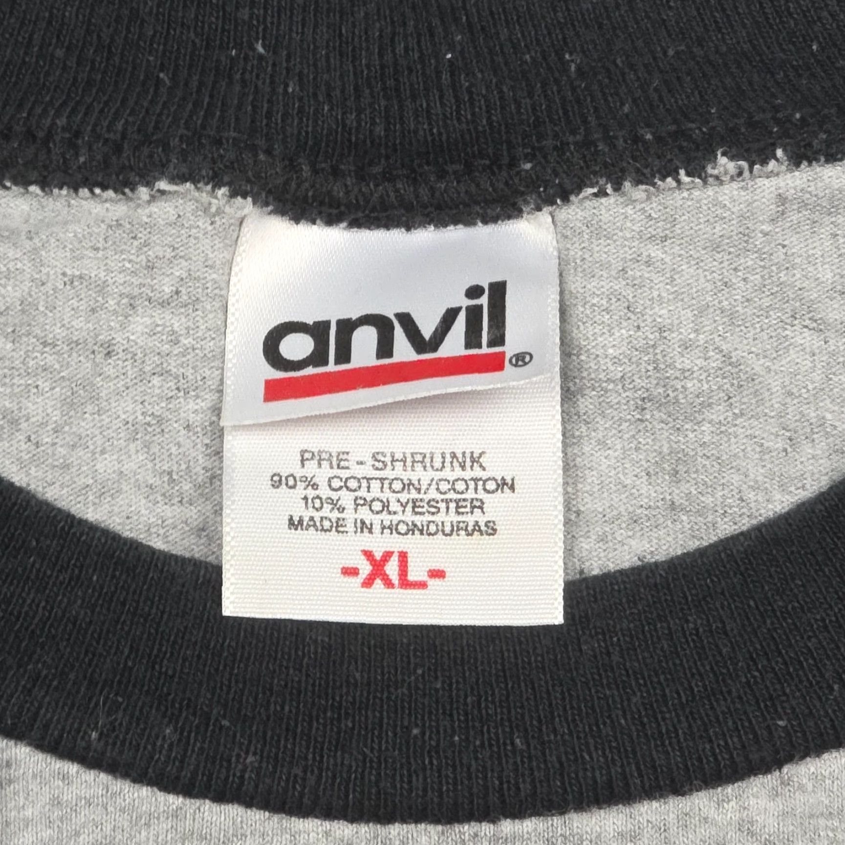 Anvil VINTAGE Baseball Funny Graphic T Shirt Men's XL Jersey Style Double Sided Sexy Size US XL / EU 56 / 4 - 5 Thumbnail