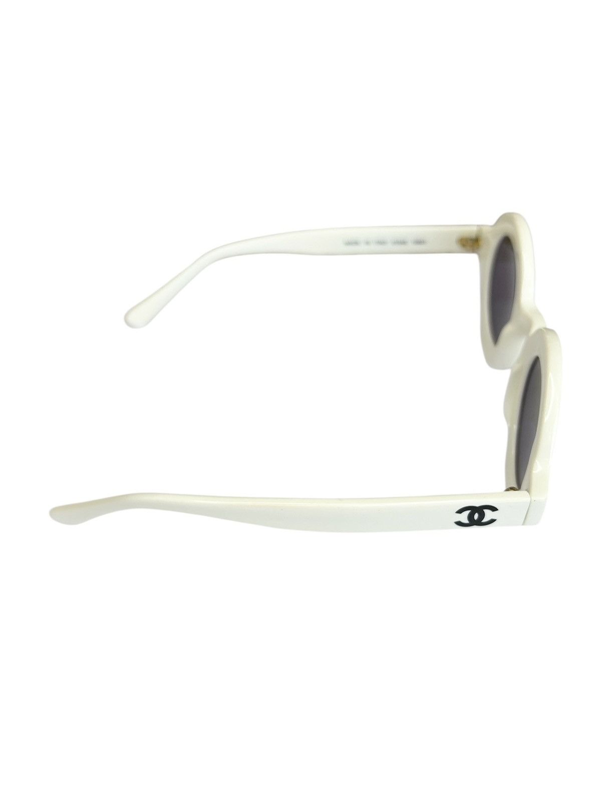 Chanel S/S 93 Round Logo Sunglasses Size ONE SIZE - 5 Thumbnail