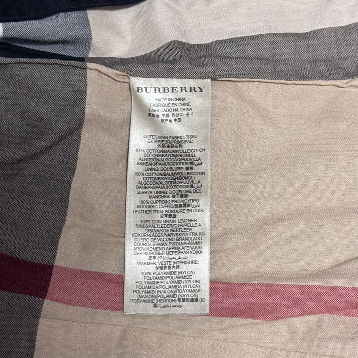 Burberry Burberry Brit Women’s Black Cotton Trench Coat Size:ITA-42 Size M / US 6-8 / IT 42-44 - 12 Thumbnail