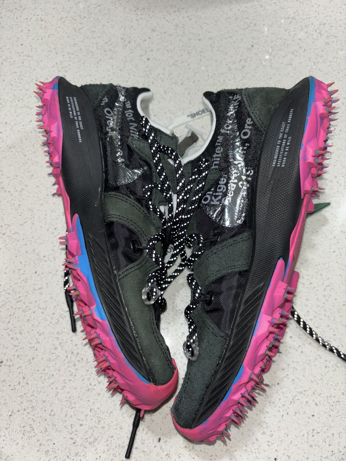 Nike × Off-White Off white x Wmns Air Zoom Terra Kiger 5 Size US 7.5 / IT 37.5 - 5 Thumbnail