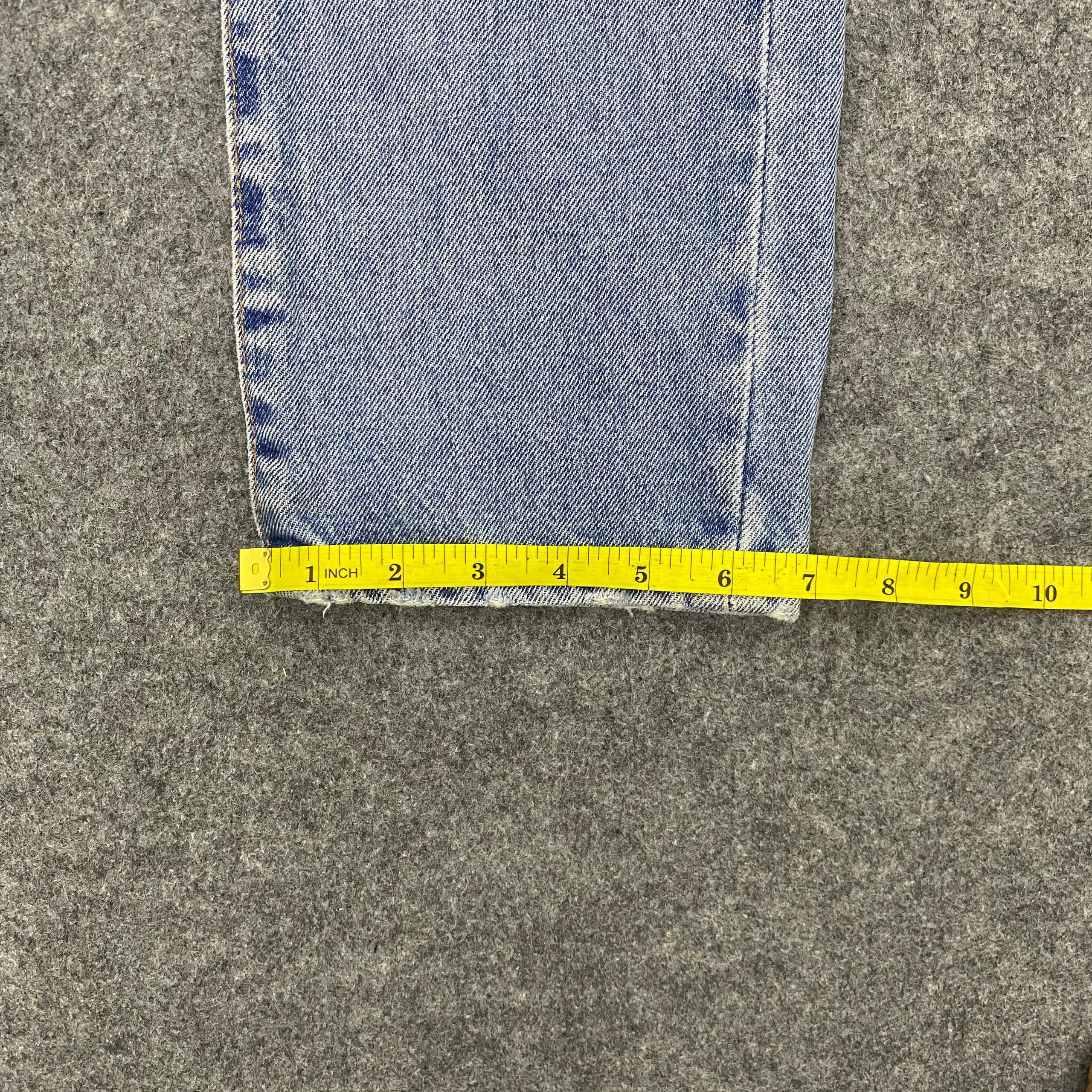 Levi's 💥Best Offer💥Vintage Levis 505 Distressed Denim Size US 36 / EU 52 - 9 Thumbnail