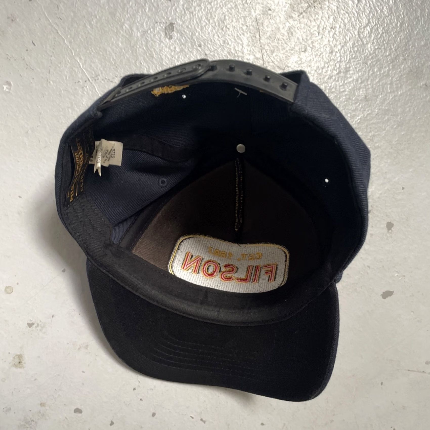 Filson Filson Cap One Size Blue Harvester SnapBack Logo Patch Outdoor Camp Hunting Fishing Size ONE SIZE - 6 Thumbnail