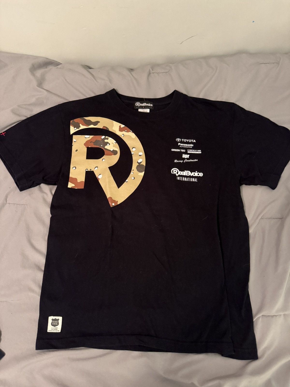 Japanese Brand RealBVoice Desert Camo Racer Tee Size US M / EU 48-50 / 2 - 1 Thumbnail